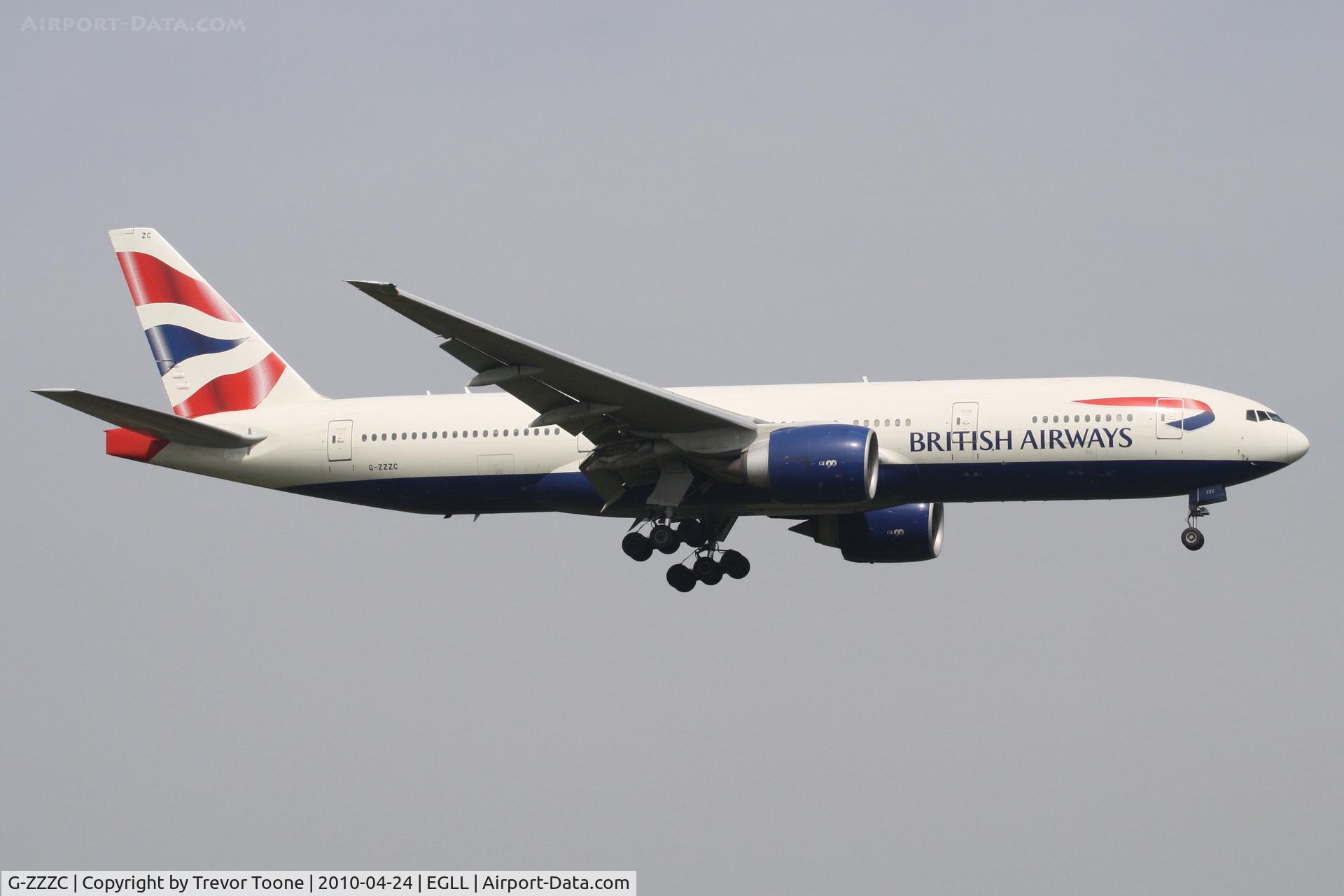G-ZZZC, 1995 Boeing 777-236 C/N 27107, BOEING 777-236, c/n: 27107