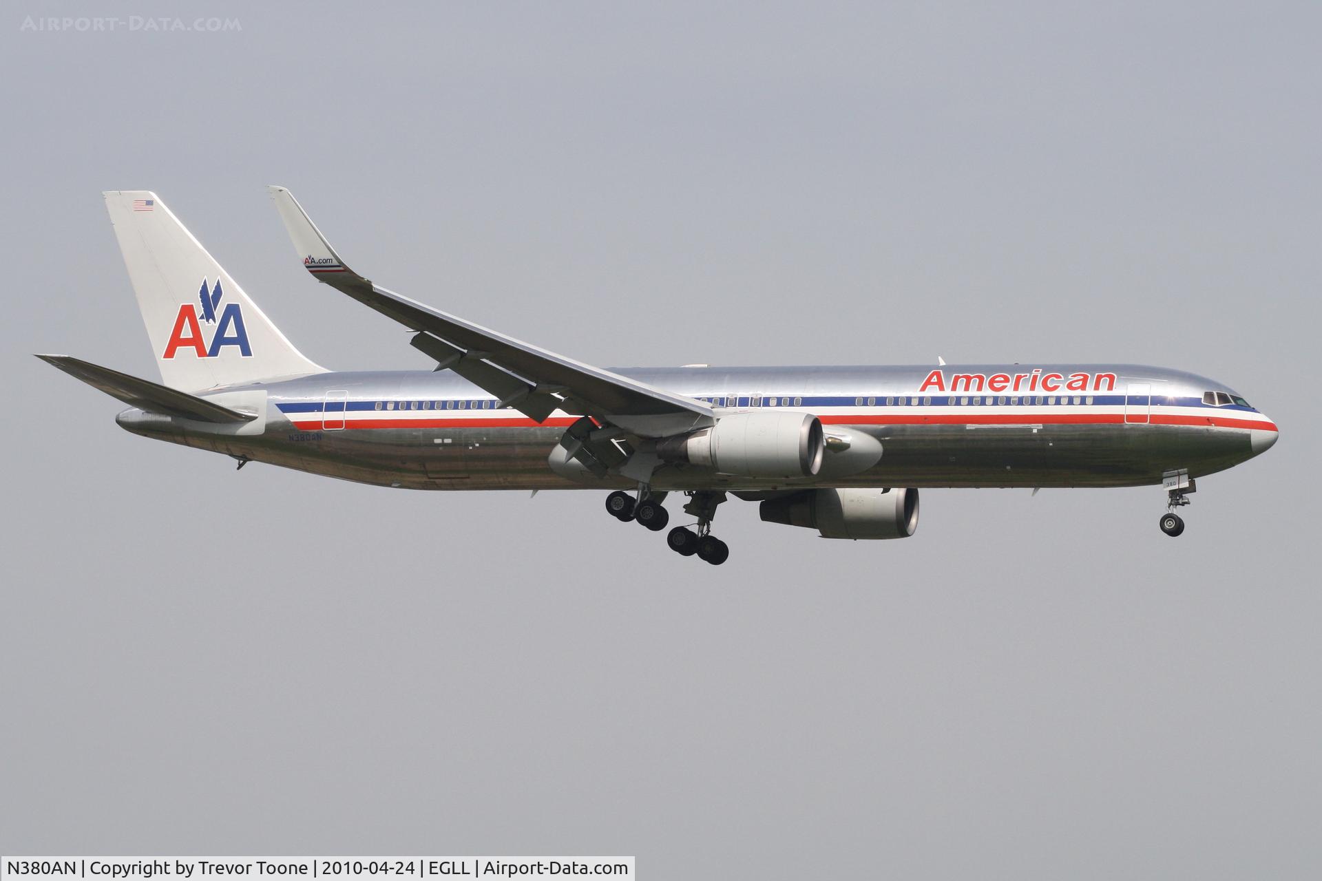 N380AN, 1993 Boeing 767-323 C/N 25449, Boeing 767-323, c/n: 25449