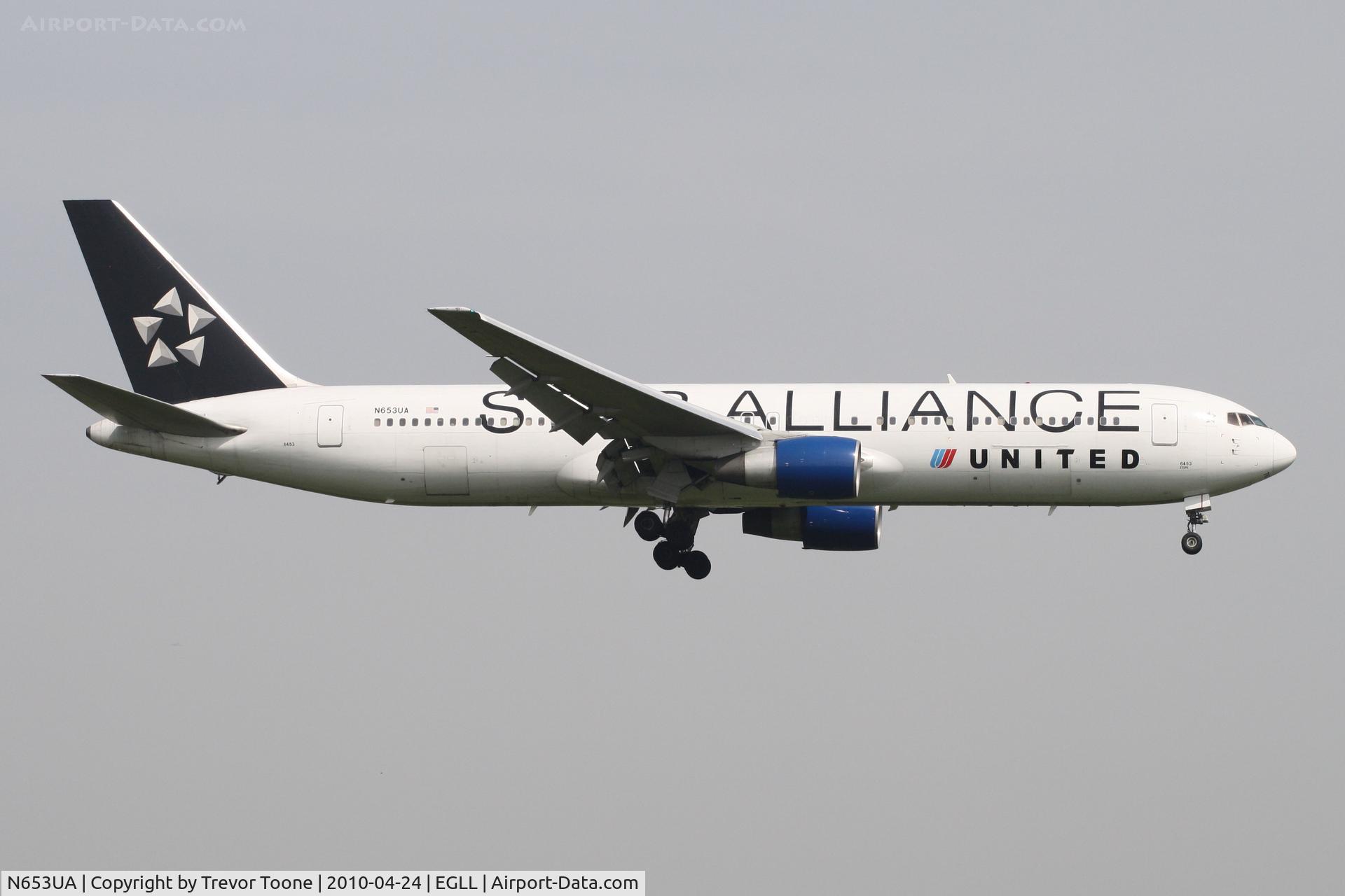 N653UA, 1992 Boeing 767-322 C/N 25391, Boeing 767-322, c/n: 25391