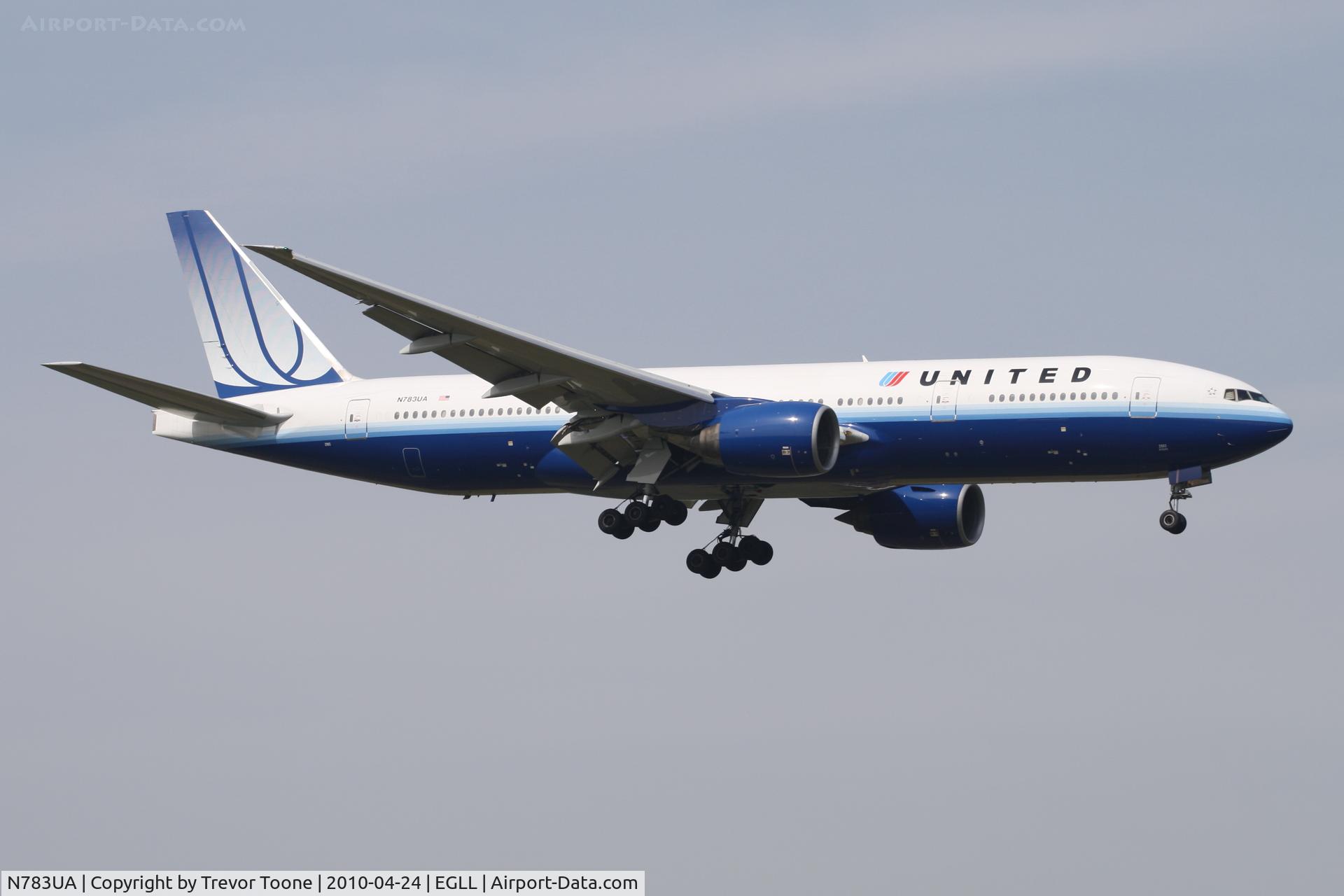 N783UA, 1997 Boeing 777-222/ER C/N 26950, Boeing 777-222, c/n: 26950