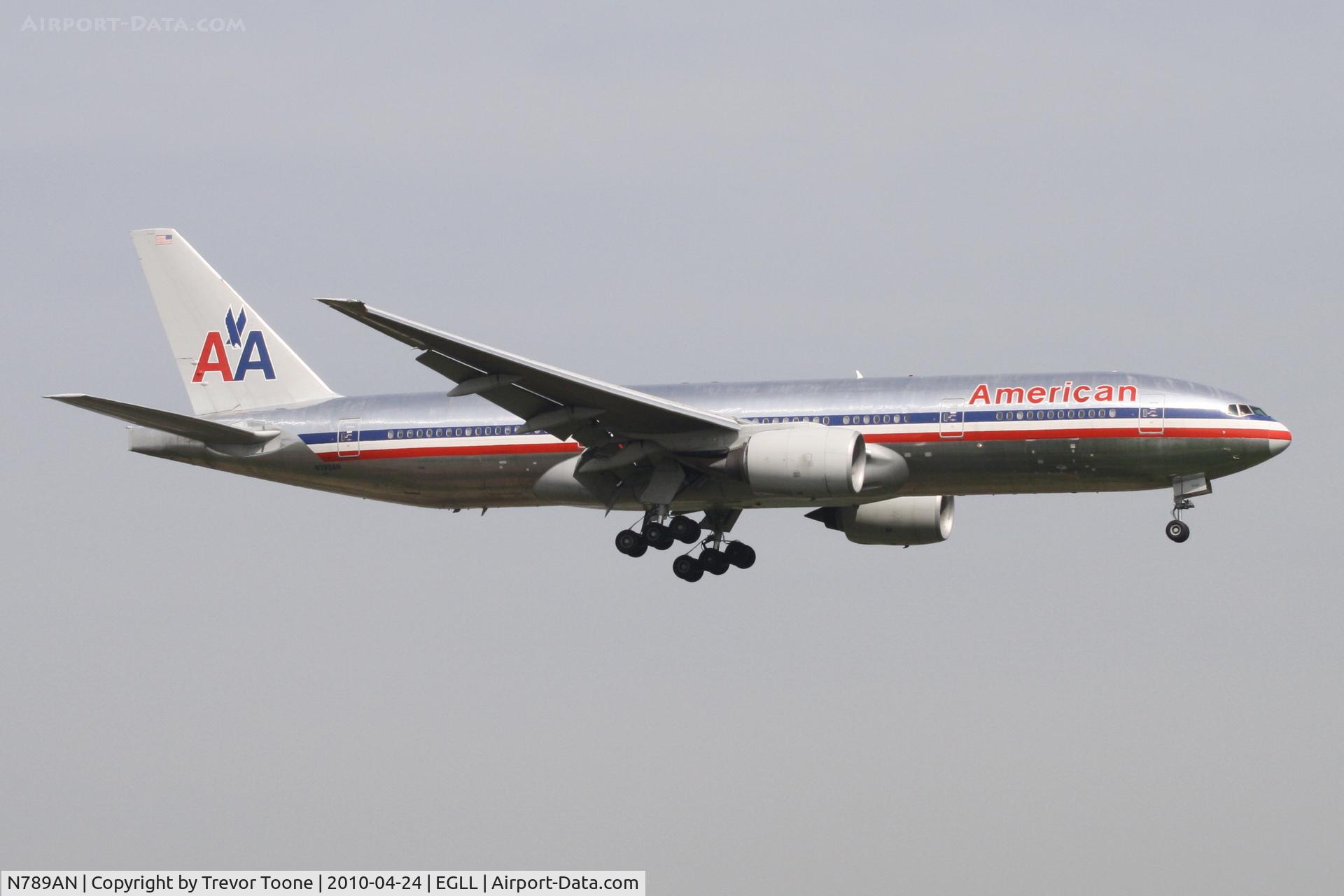 N789AN, 2000 Boeing 777-223 C/N 30252, Boeing 777-223, c/n: 30252