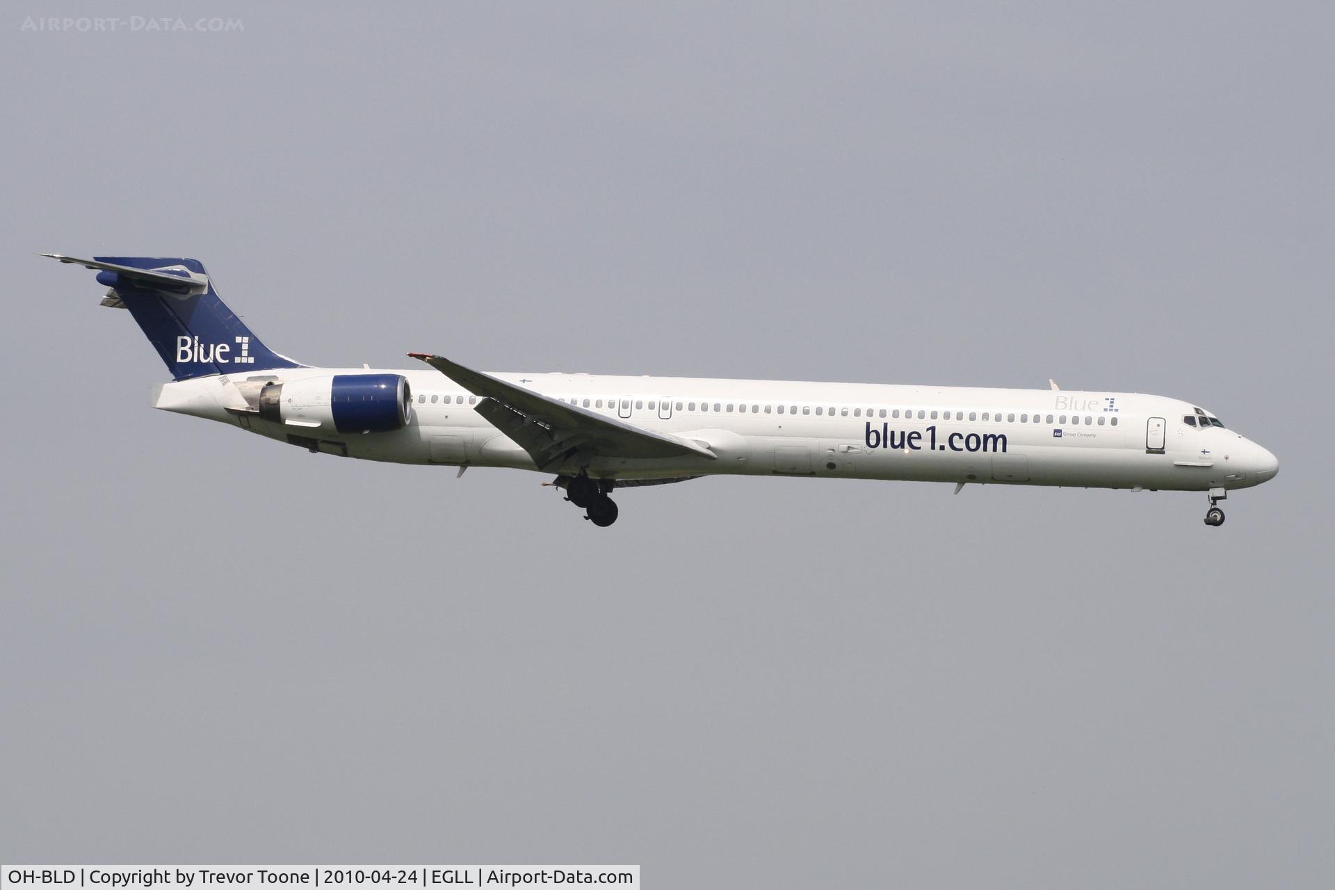 OH-BLD, 1997 McDonnell Douglas MD-90-30 C/N 53544, Douglas MD-90-30, c/n: 53544