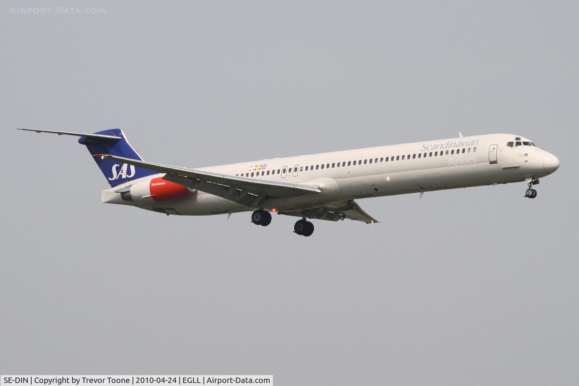 SE-DIN, 1990 McDonnell Douglas MD-82 (DC-9-82) C/N 49999, Douglas MD-82, c/n: 49999
