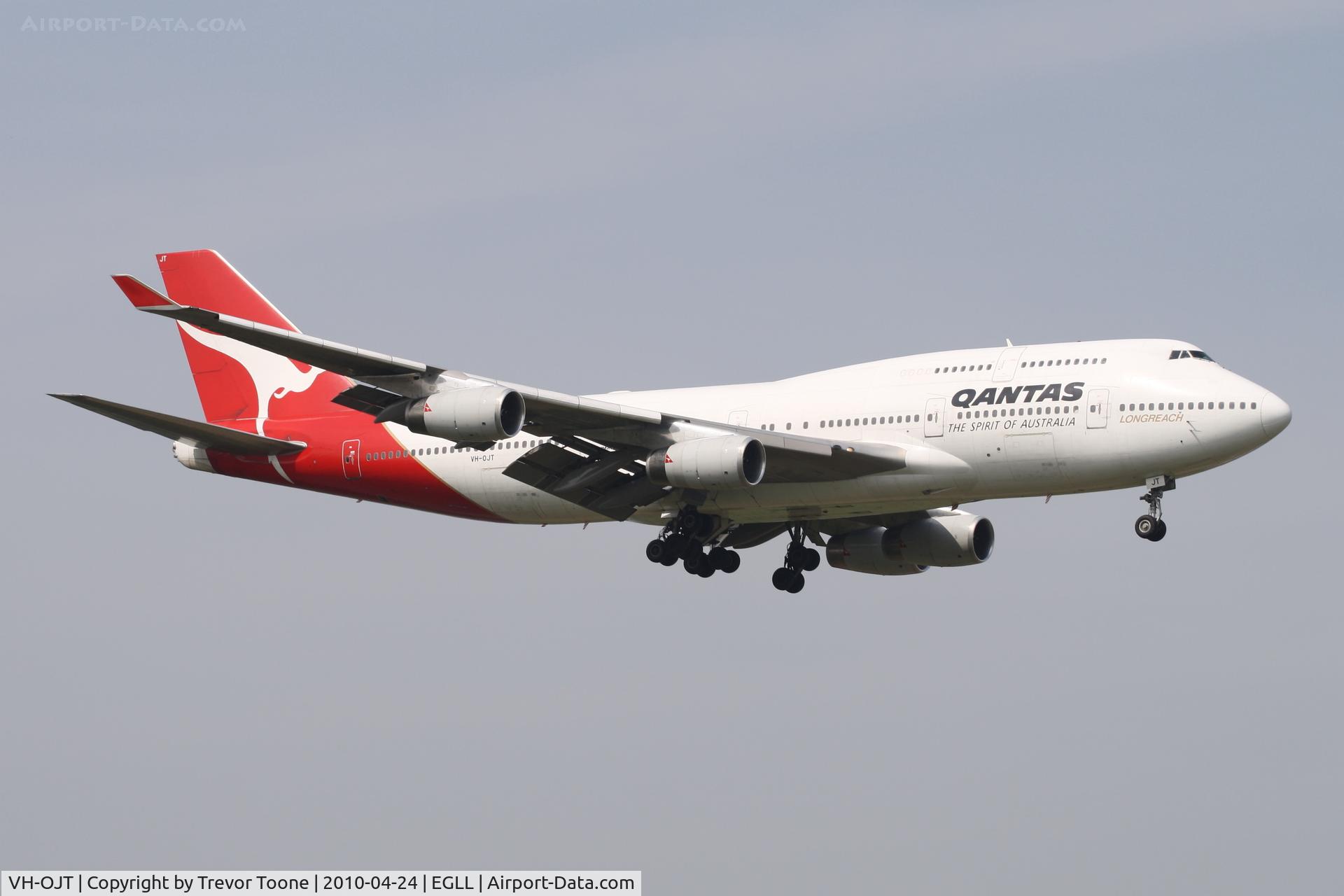 VH-OJT, 1999 Boeing 747-438 C/N 25565, Boeing 747-438, c/n: 25565