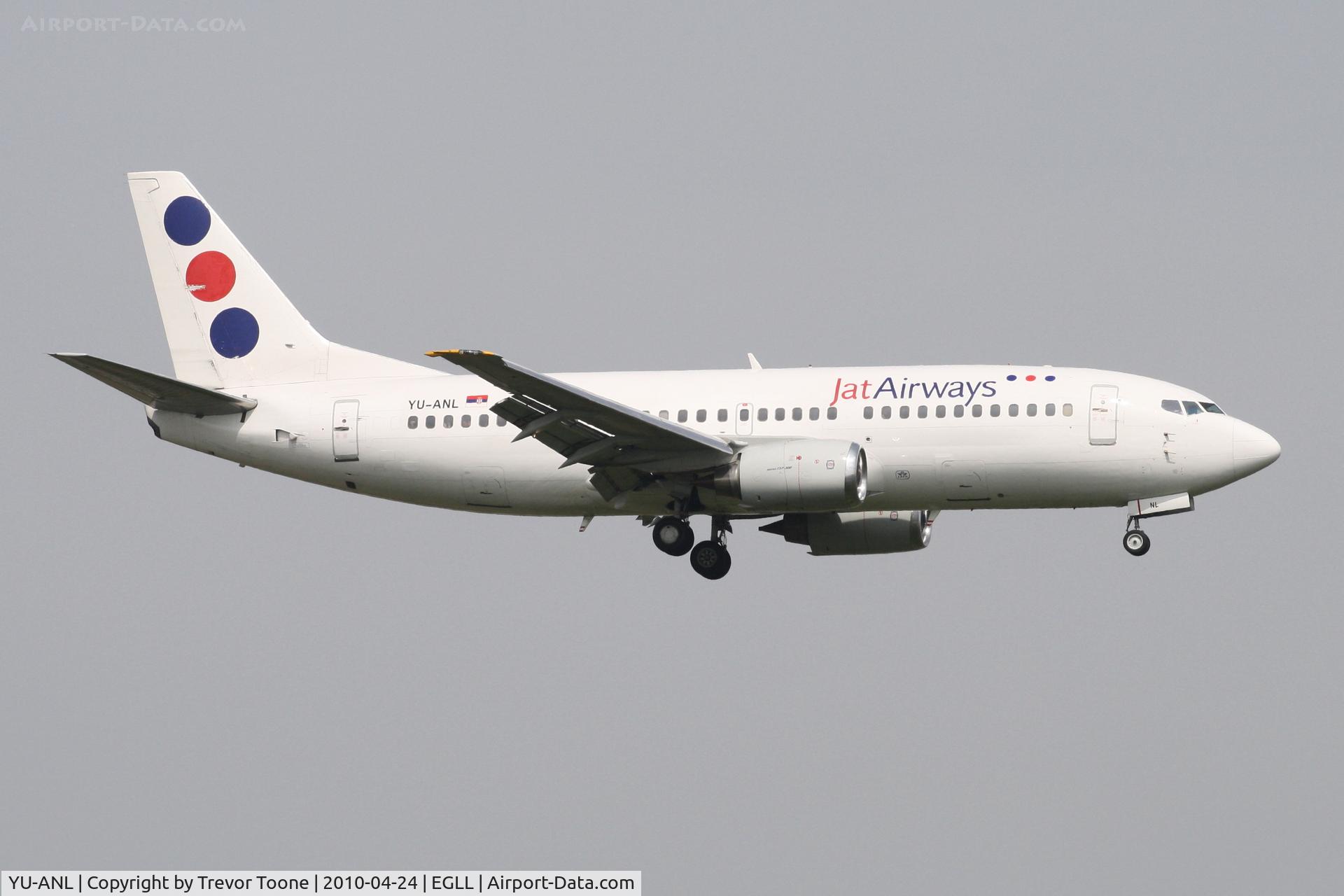 YU-ANL, 1986 Boeing 737-3H9 C/N 23716/1321, Boeing 737-3H9, c/n: 23716/1321