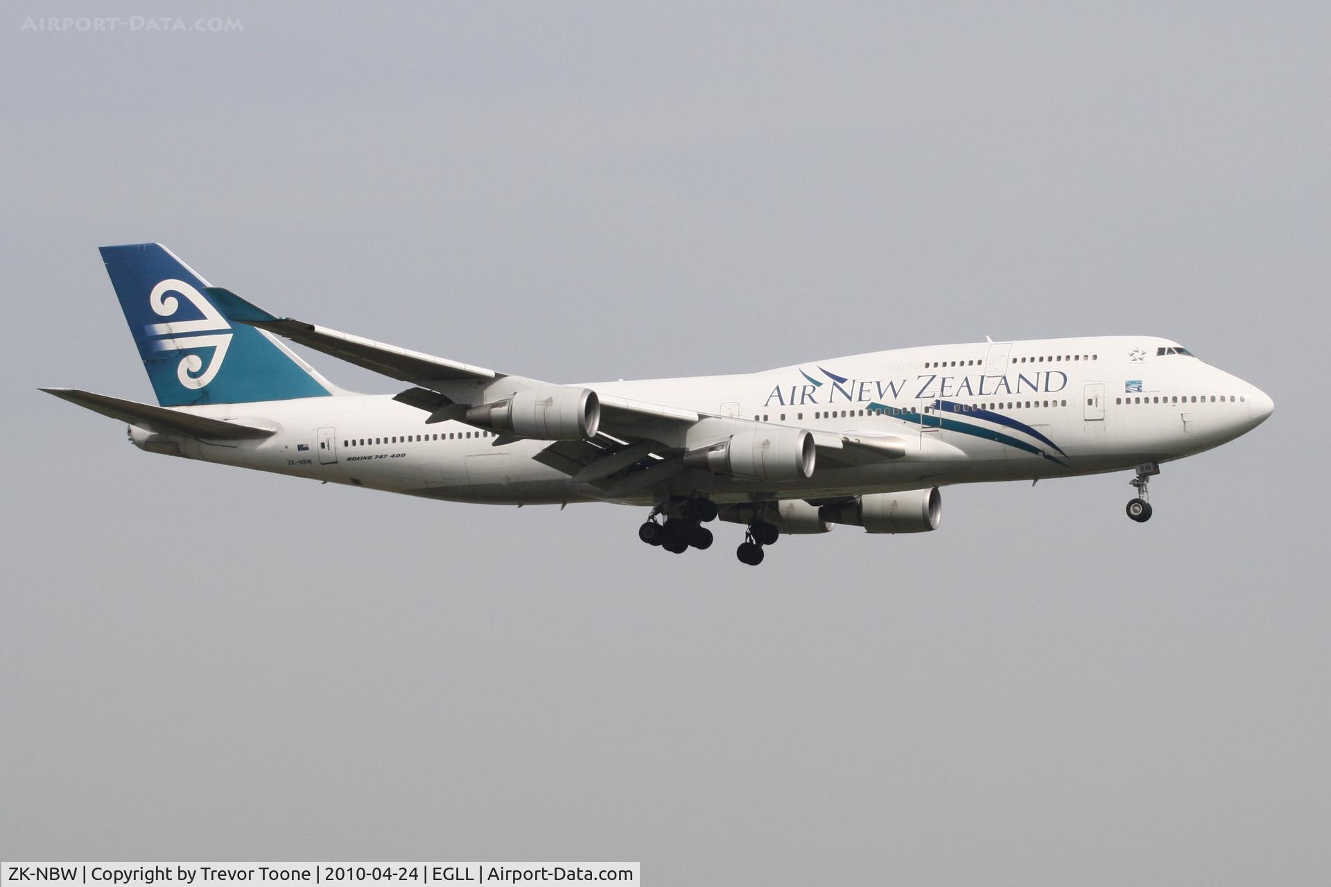 ZK-NBW, 1999 Boeing 747-419BDS(F) C/N 29375, Boeing 747-419, c/n: 29375