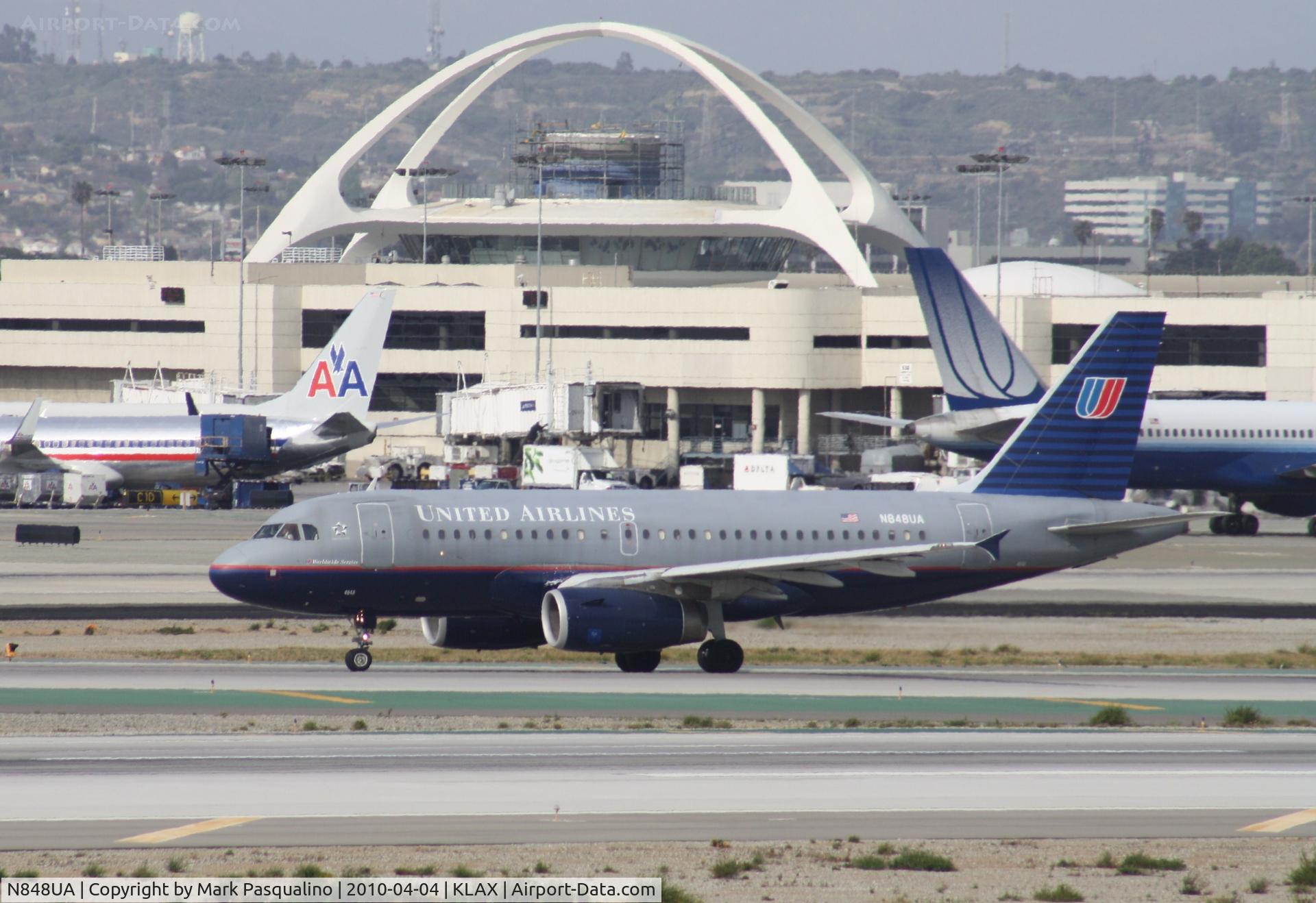 N848UA, 2002 Airbus A319-131 C/N 1647, Airbus A319
