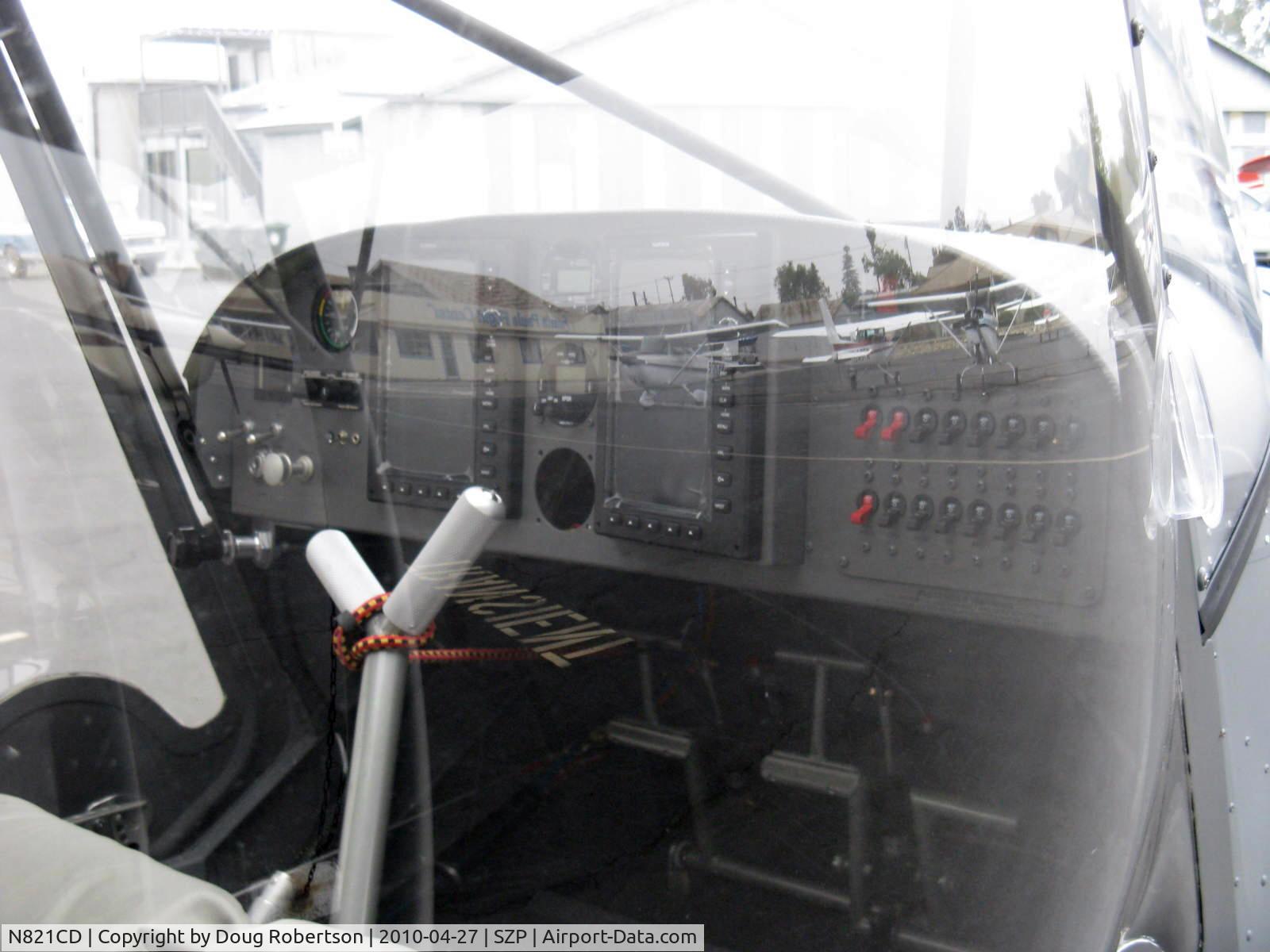 N821CD, Zenith STOL CH-701 C/N 7-4094, 2010 Desmond ZENITH CH701, all-glass panel, side-by-side seating