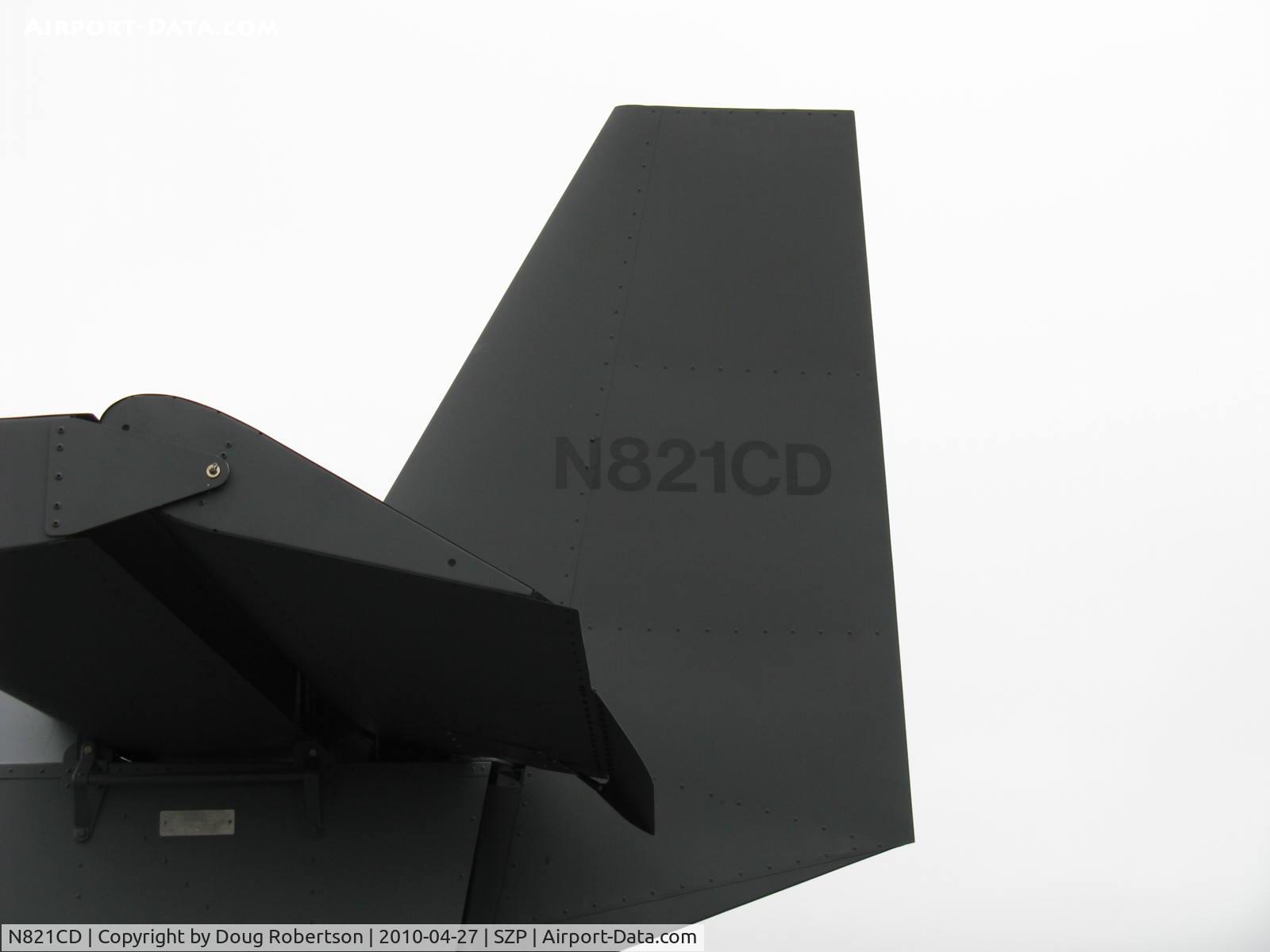 N821CD, Zenith STOL CH-701 C/N 7-4094, 2010 Desmond ZENITH CH701, Stealth STOL's tail, find the N number?