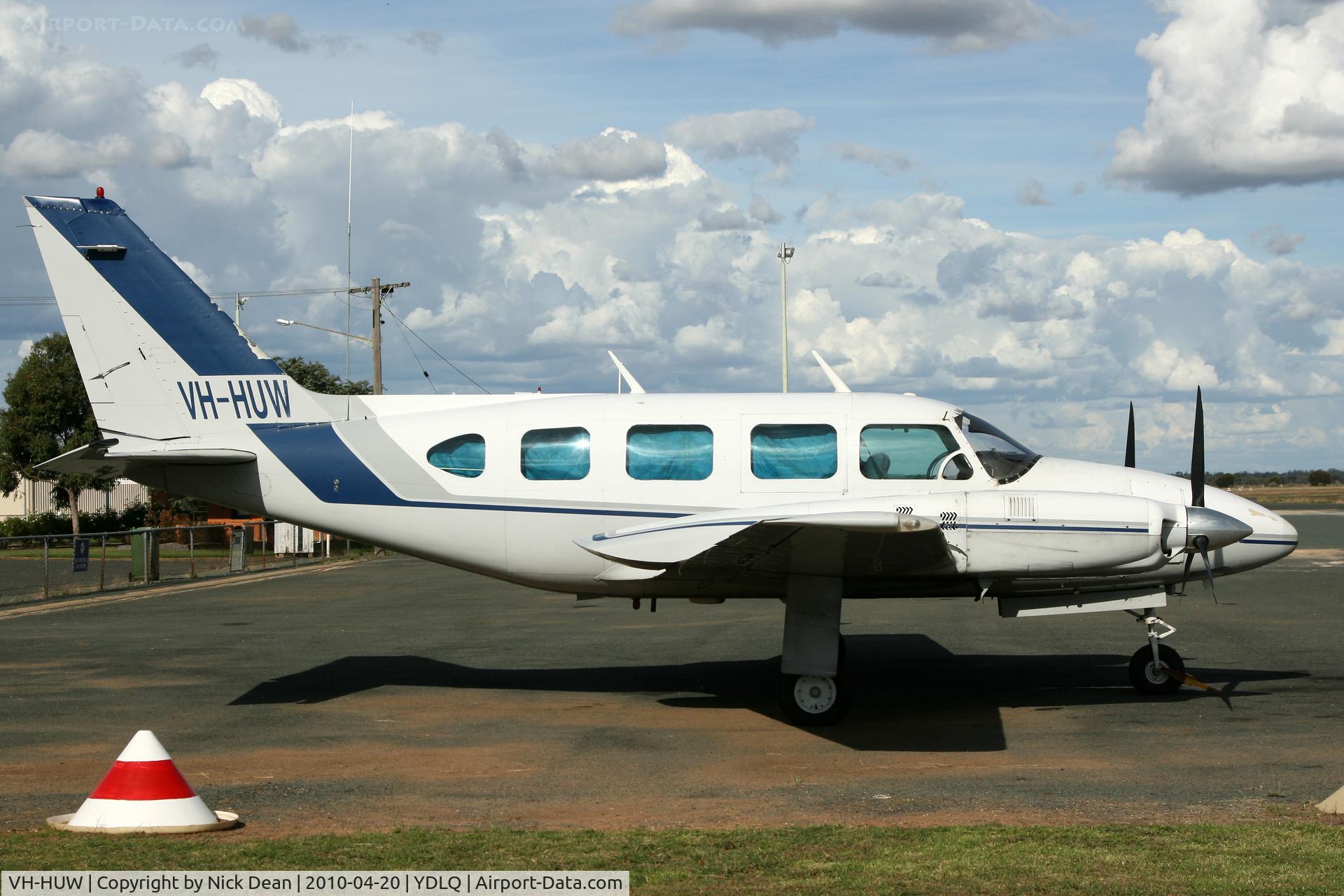 VH-HUW, 1972 Piper PA-31 C/N 31-787, YDLQ