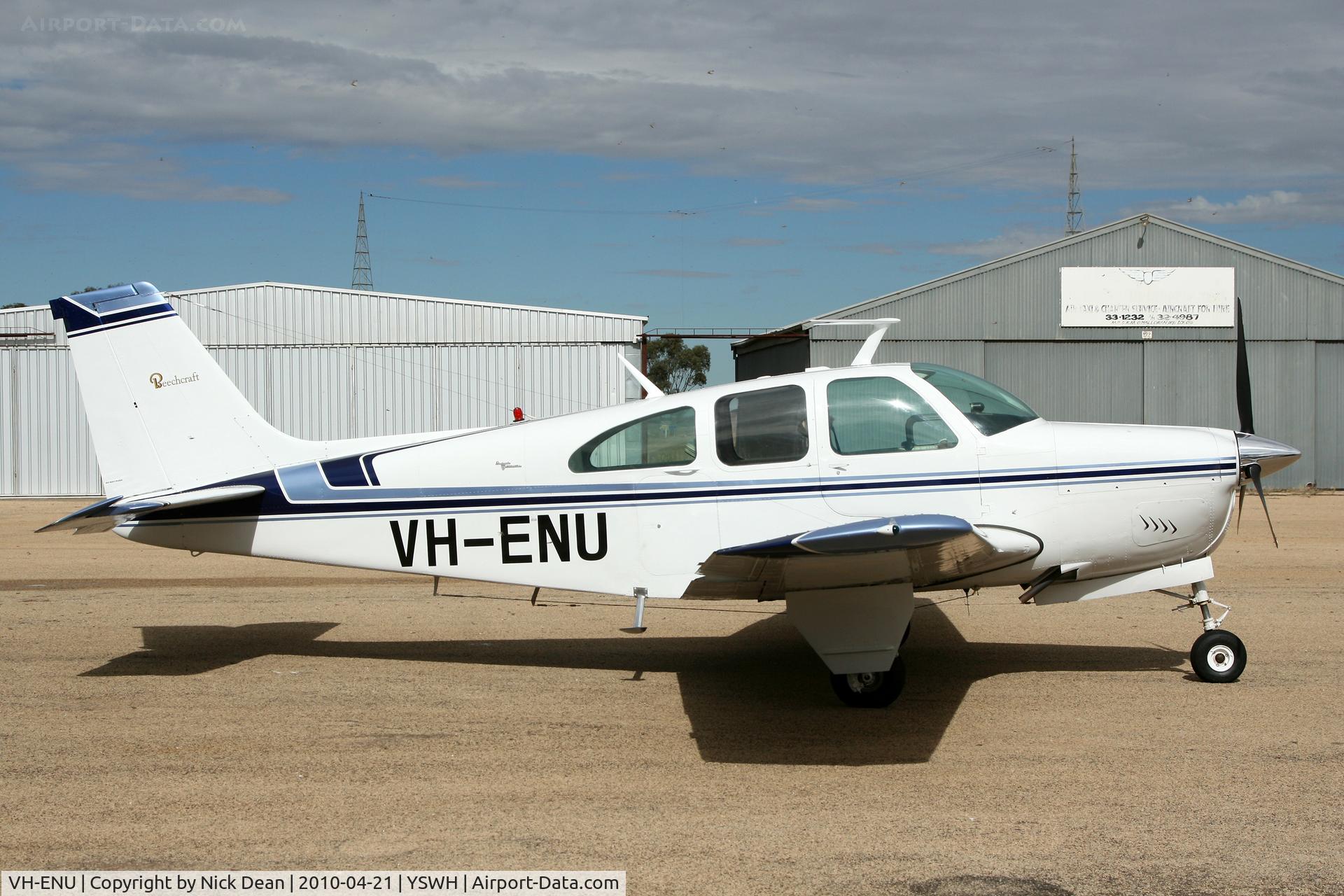 VH-ENU, 1968 Beech E33 Bonanza C/N CD-1162, YSWH
