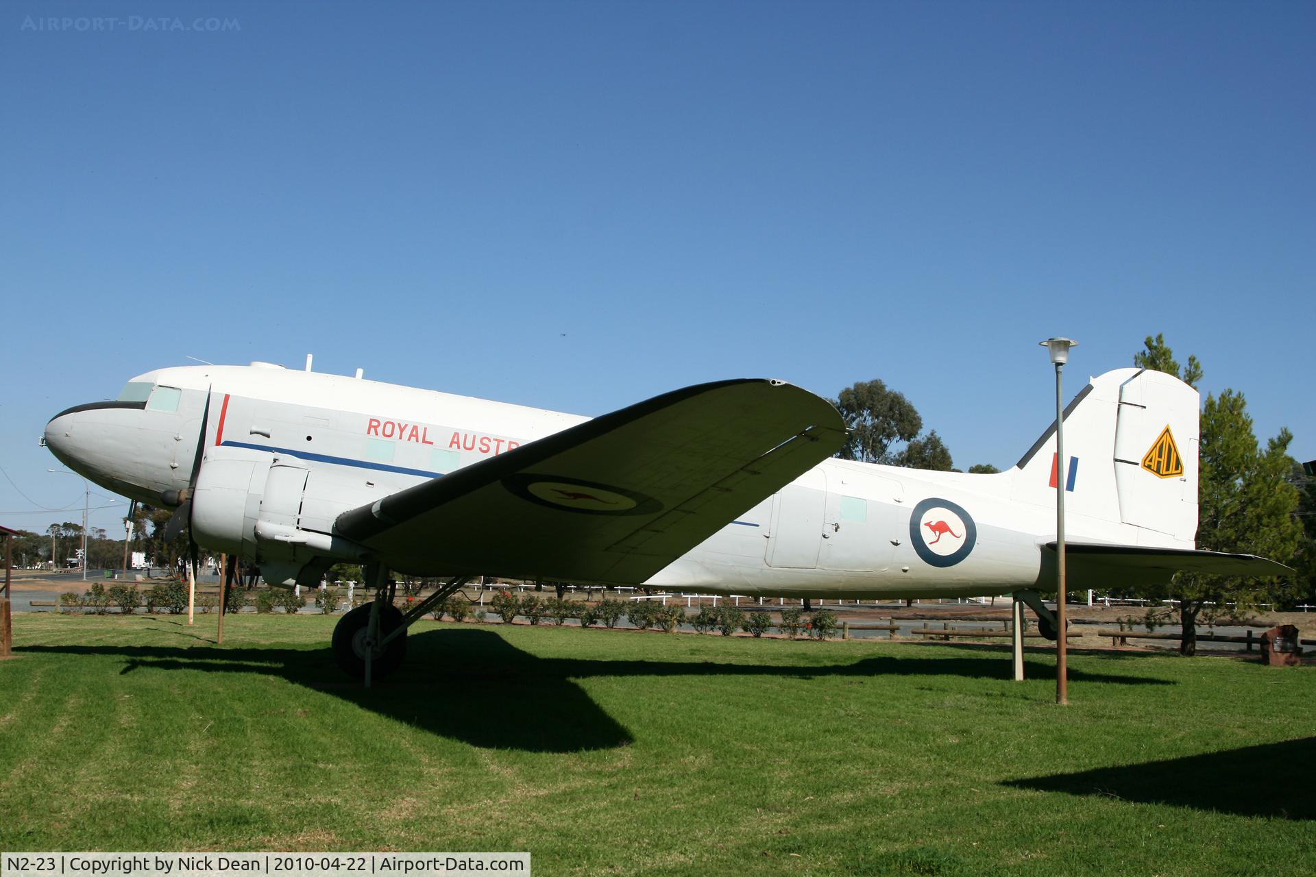 N2-23, 1942 Douglas C-47A-1-DK (DC-3A) C/N 11973, Preserved West Wyalong Hwy 24