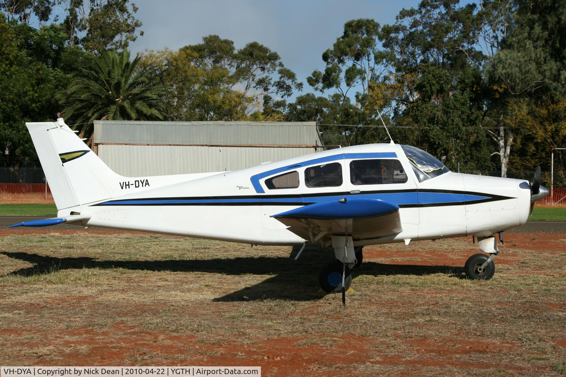 VH-DYA, 1966 Beech A23-24 Musketeer Super III C/N MA-153, YGTH