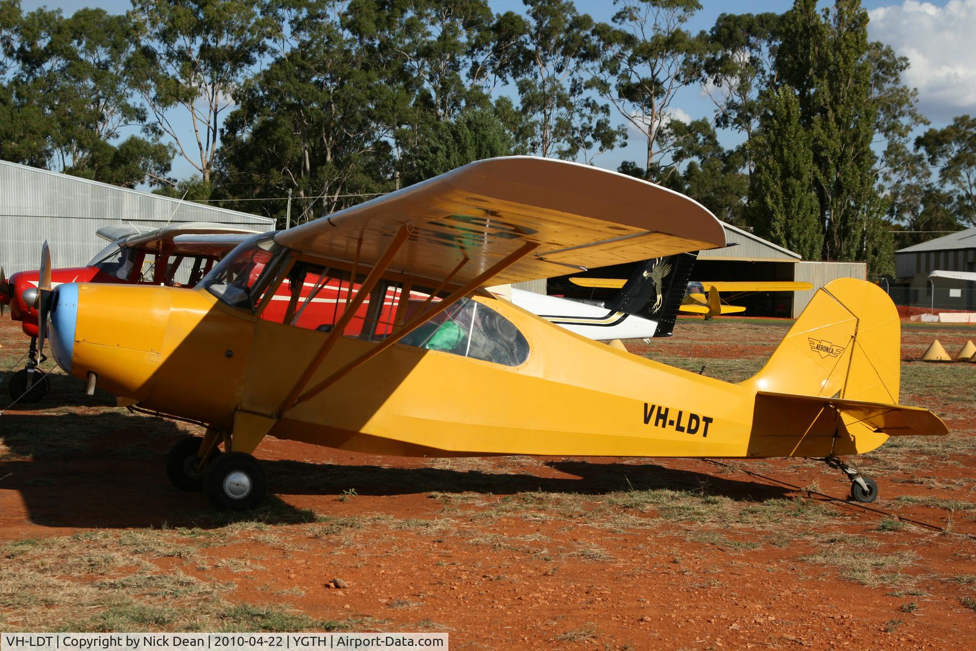 VH-LDT, 1945 American Champion 7AC C/N 7AC-98, YGTH