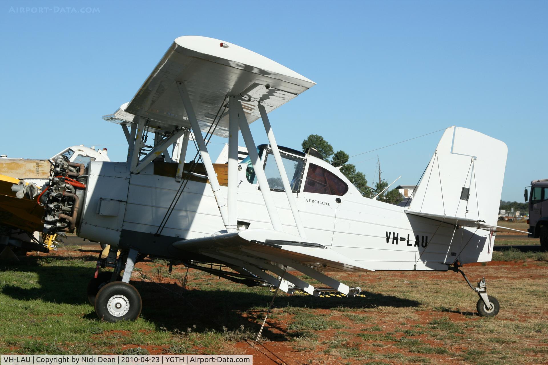 VH-LAU, 1976 Grumman G-164 C/N 143B, YGTH
