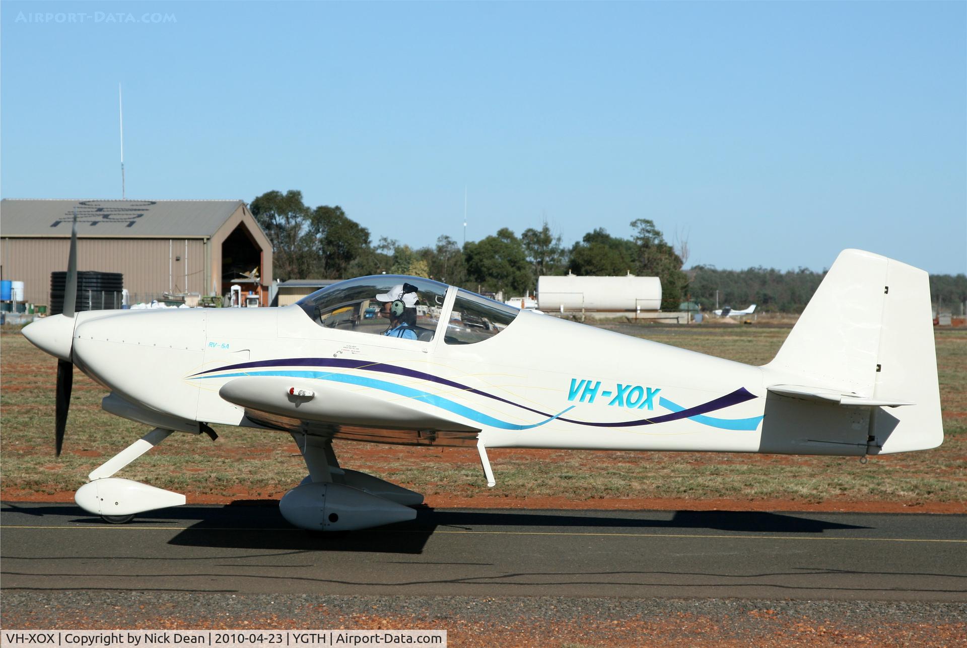 VH-XOX, 1998 Vans RV-6A C/N V358, YGTH
