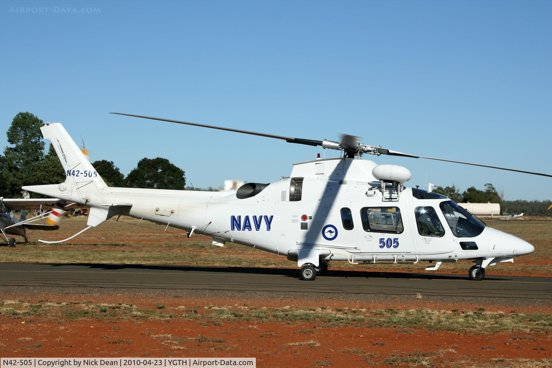 N42-505, 2001 Agusta A-109E Power C/N 11505, YGTH