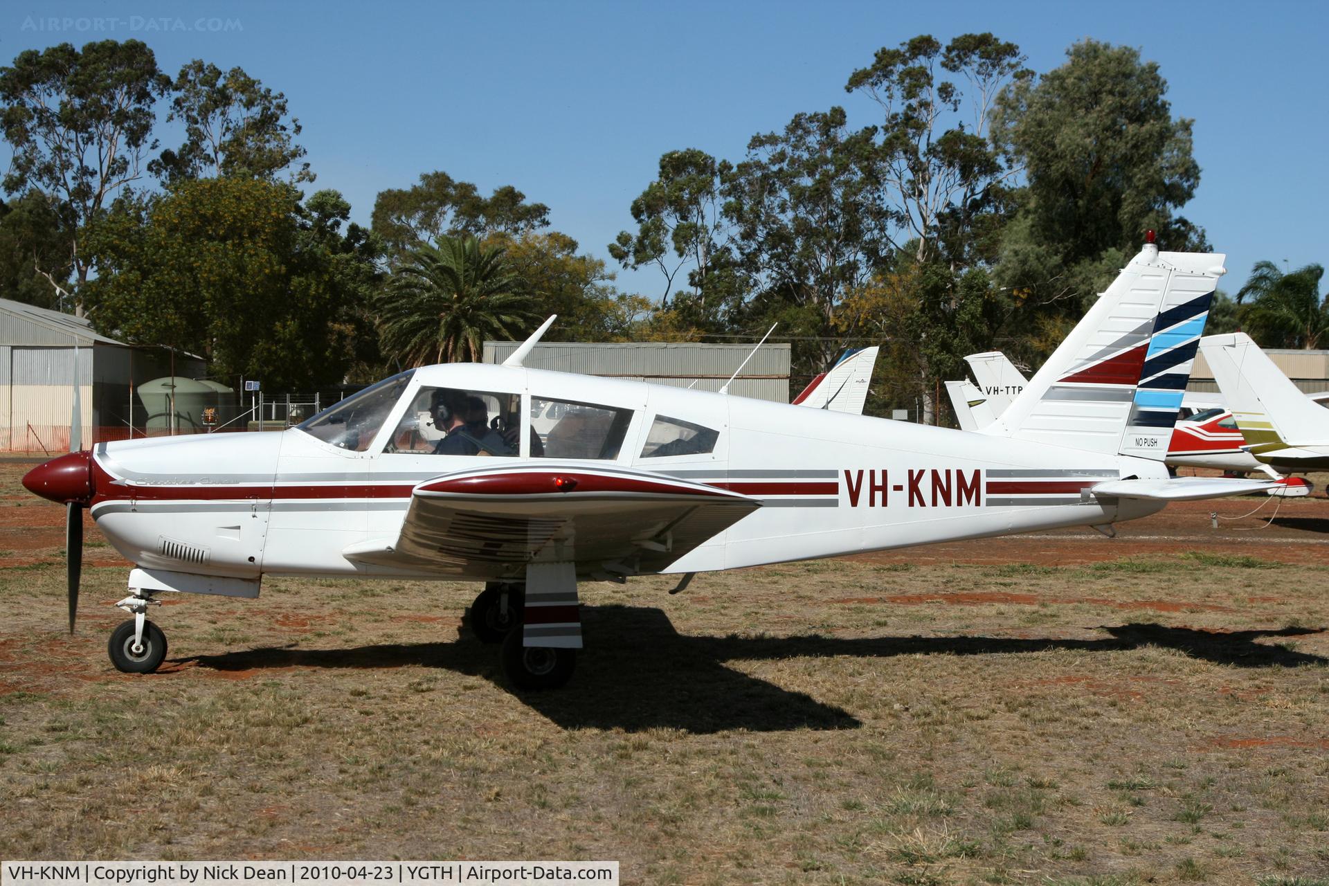VH-KNM, 1968 Piper PA-28R-180 Cherokee Arrow C/N 28R-30568, YGTH