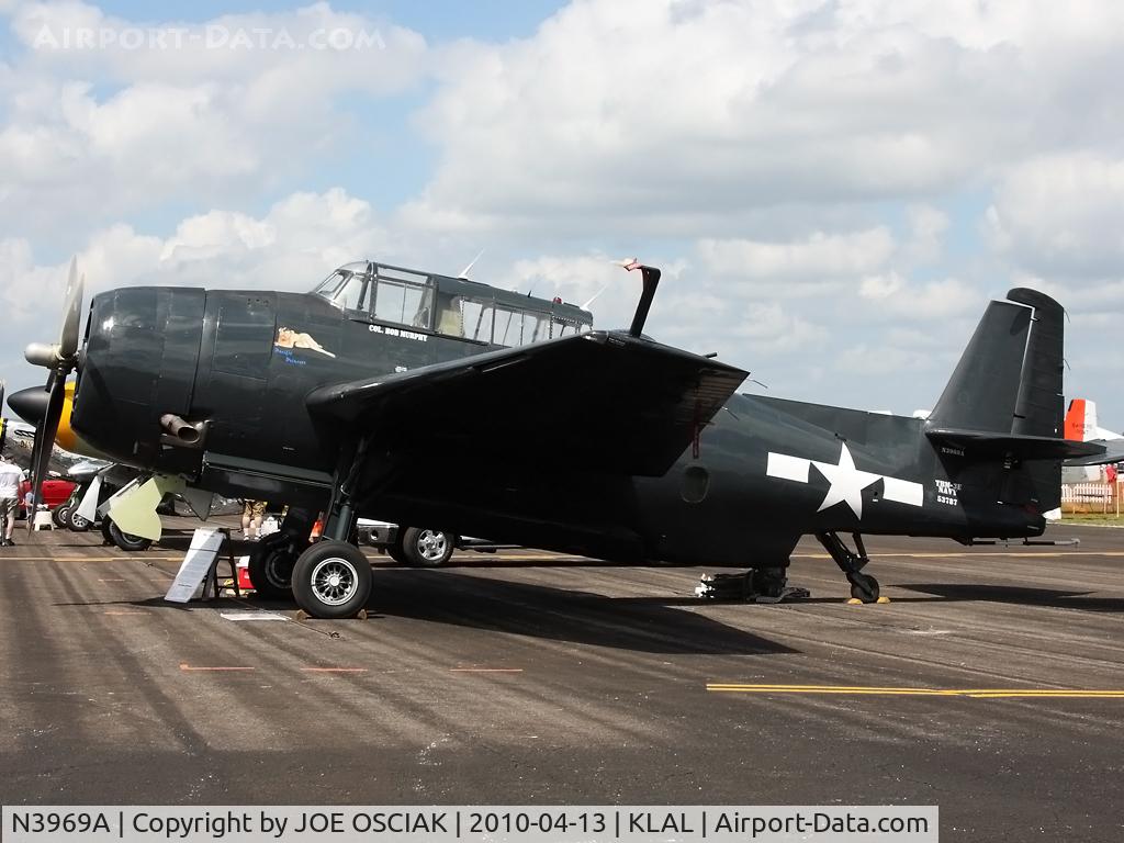 N3969A, Grumman TBM-3E Avenger C/N 53787, @KLAL