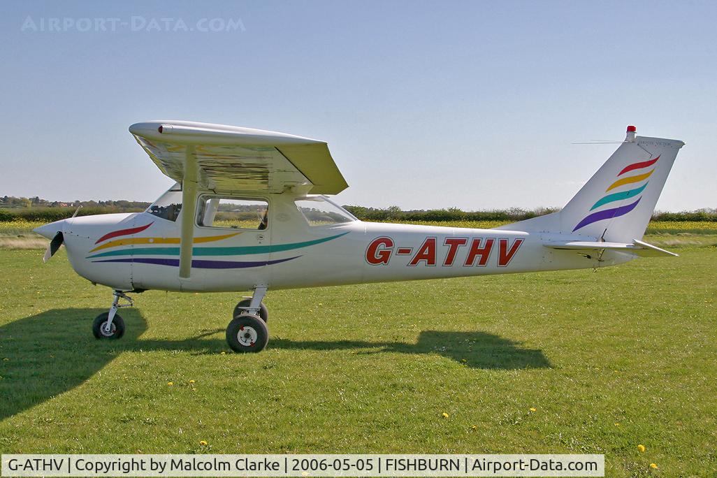 G-ATHV, 1966 Cessna 150F C/N 150-62019, Cessna 150F at Fishburn Airfield, UK in 2006.