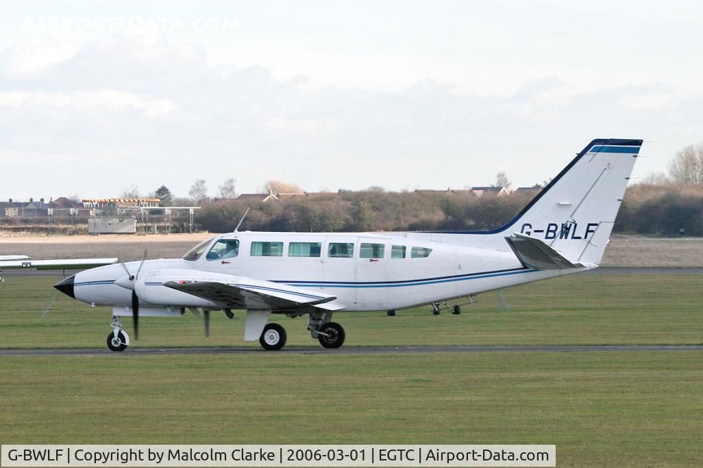 G-BWLF, 1979 Cessna 404 Titan C/N 404-0414, Cessna 404 Titan at Cranfield Airport, UK in 2006.