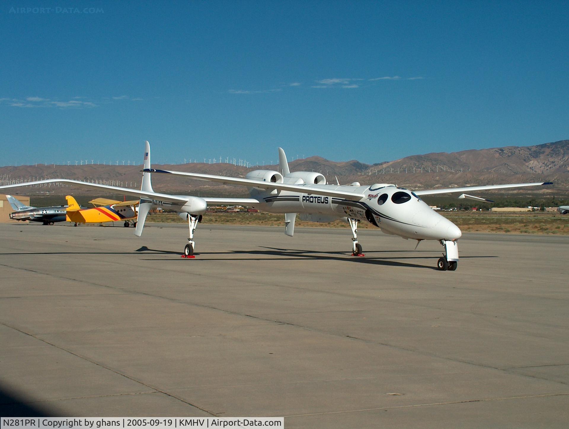 N281PR, 1998 Scaled Composites 281 C/N 001, Another experimental aircraft.