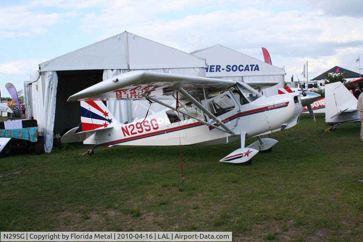 N29SG, 1992 American Champion 8KCAB Super Decathlon C/N 1084-2009, American Champion 8KCAB