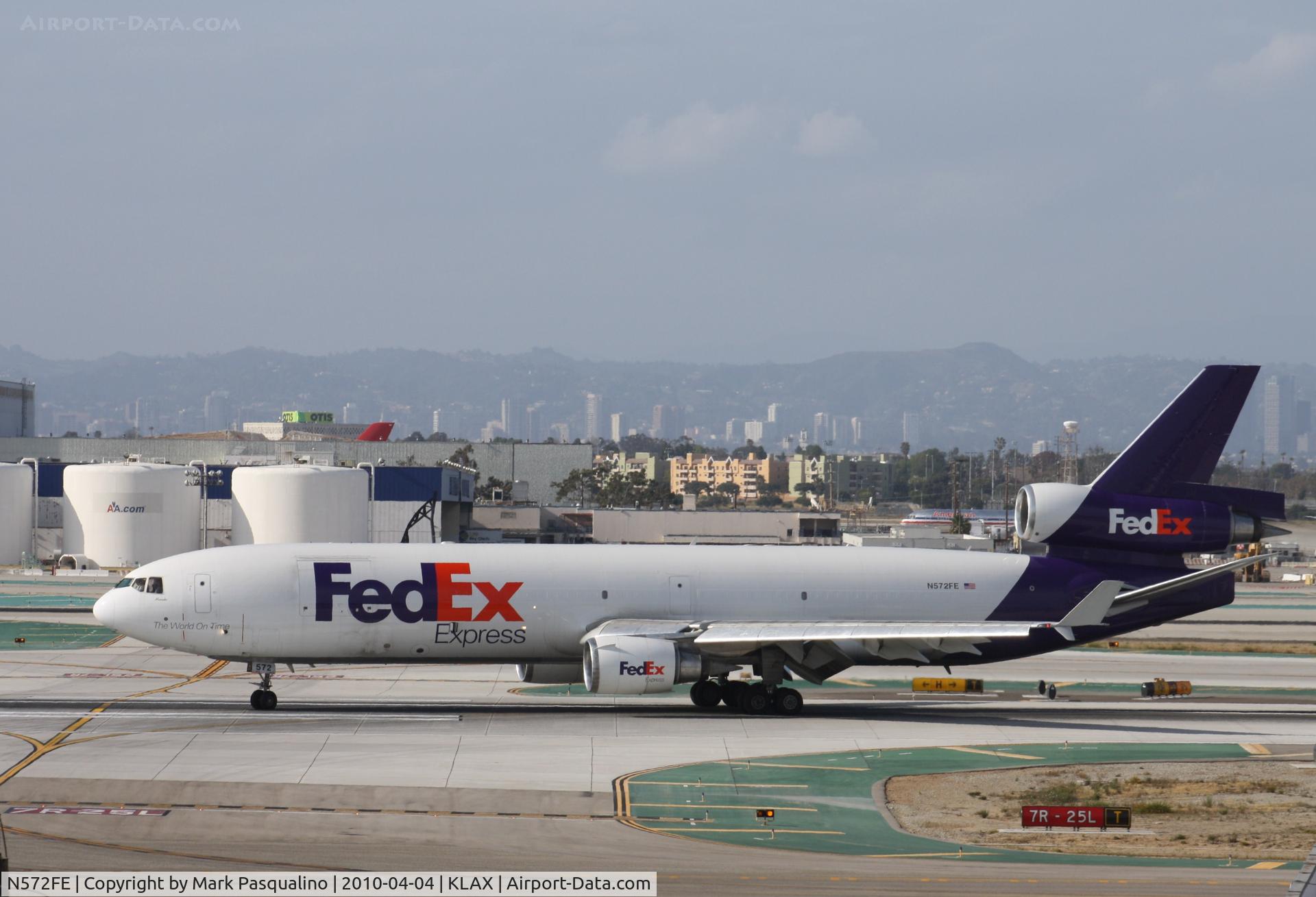 N572FE, 2003 McDonnell Douglas MD-11F C/N 48755, MD-11F