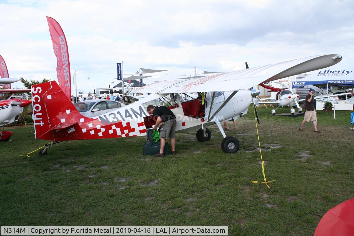 N314M, American Champion 8GCBC Scout C/N 524-2010, American Champion 8GCBC