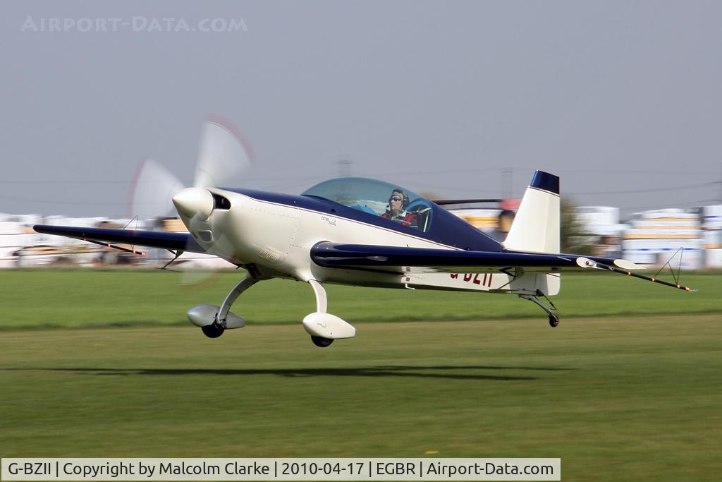 G-BZII, 1999 Extra EA-300L C/N 119, Extra EA-300L at the 2010 John McLean Trophy aerobatic competition, Breighton Airfield.