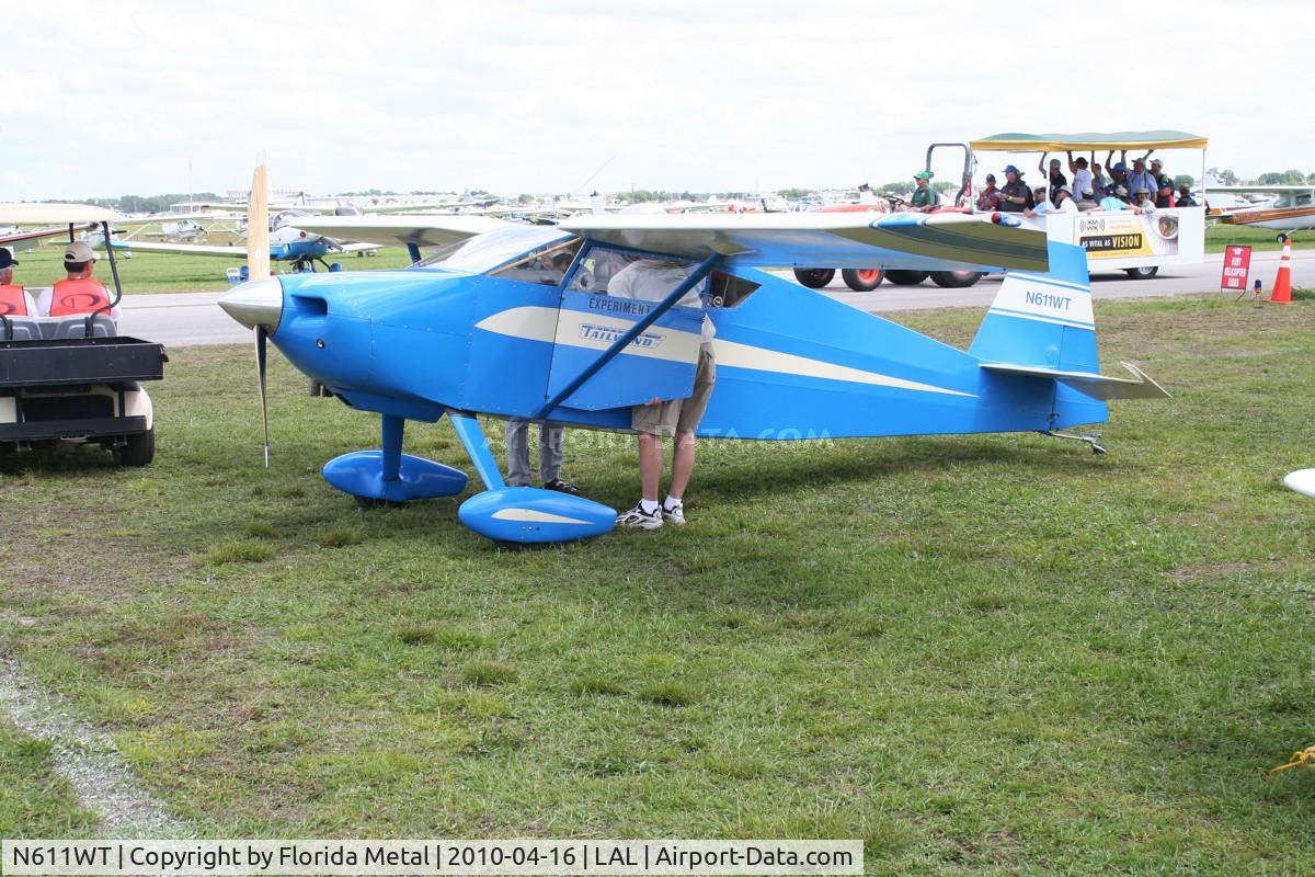 N611WT, Wittman W-10 Tailwind C/N 611, W-10