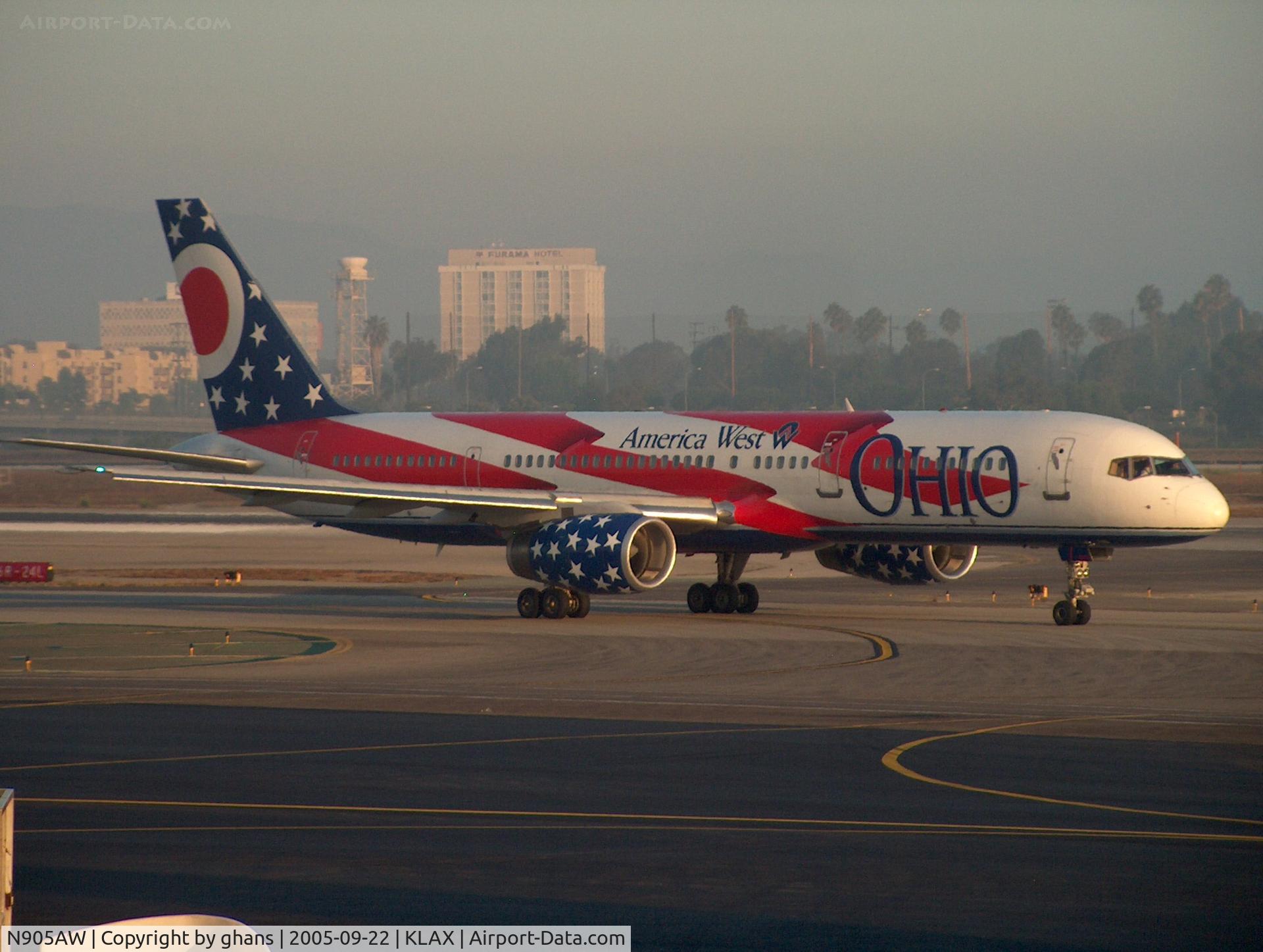 N905AW, 1986 Boeing 757-2S7 C/N 23567, Ohio city of Columbus colors