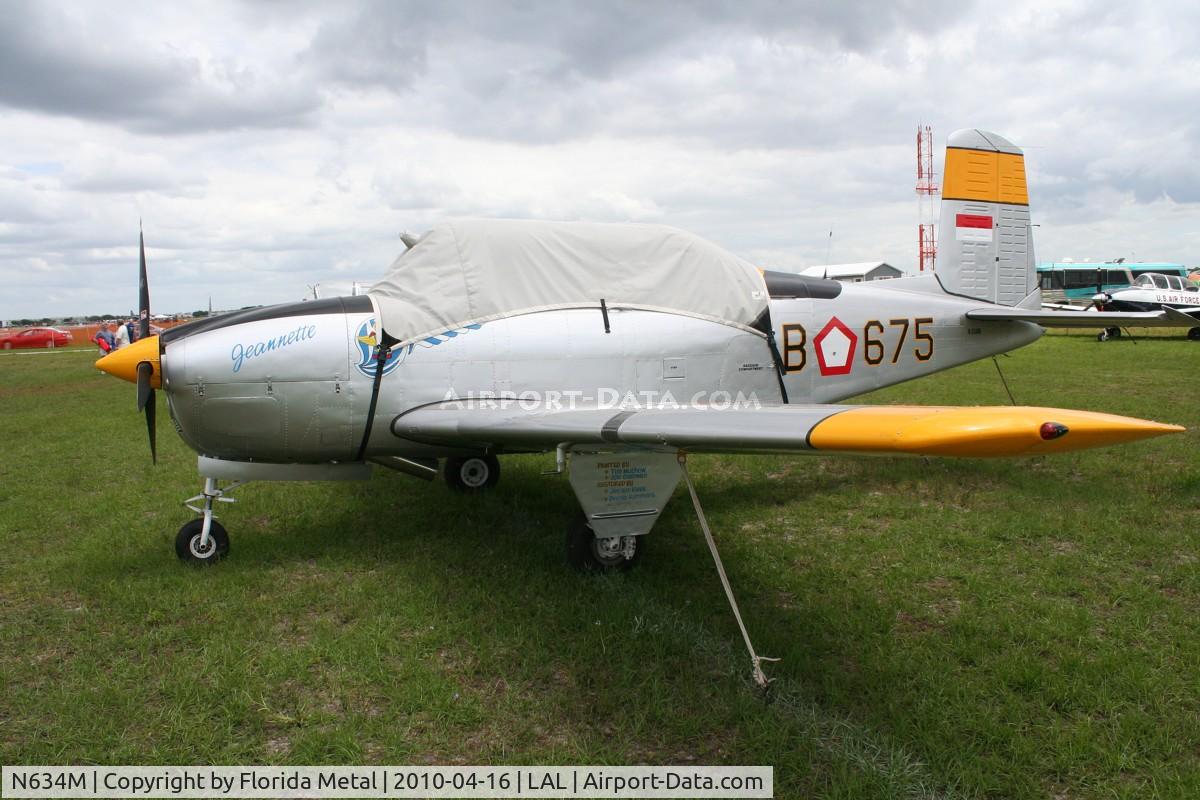 N634M, 1955 Beech T-34A Mentor Mentor C/N G-761, T-34