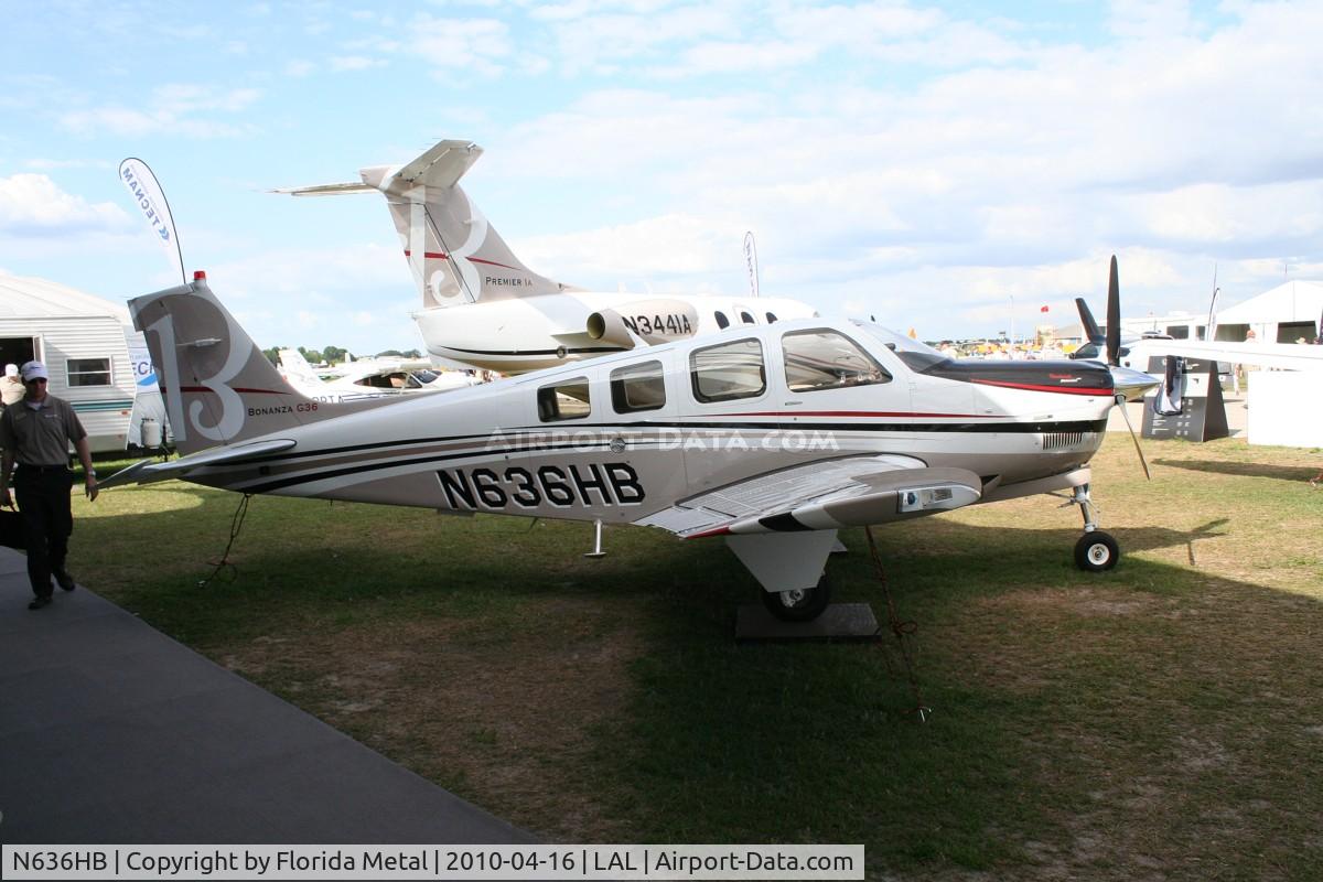 N636HB, Hawker Beechcraft Corp G36 Bonanza C/N E-3923, Beech G36