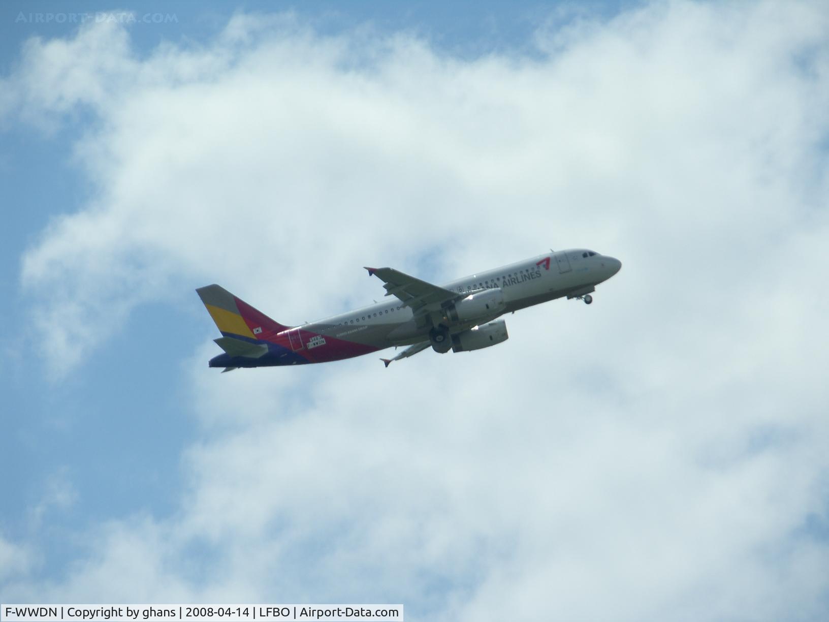 F-WWDN, 2008 Airbus A320-211 C/N 3483, To become HL7772