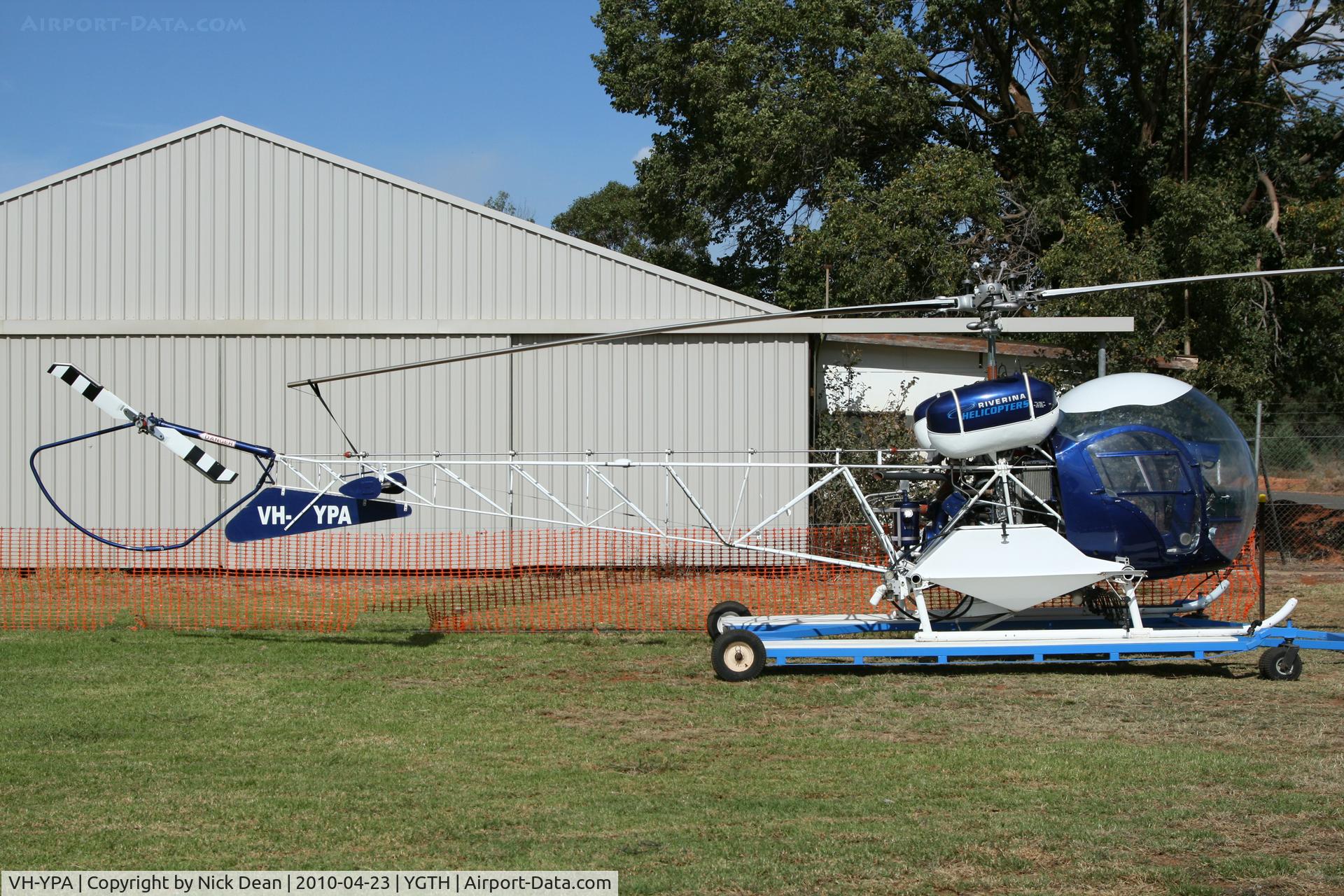 VH-YPA, 1966 Bell 47G-4A C/N 7574, YGTH