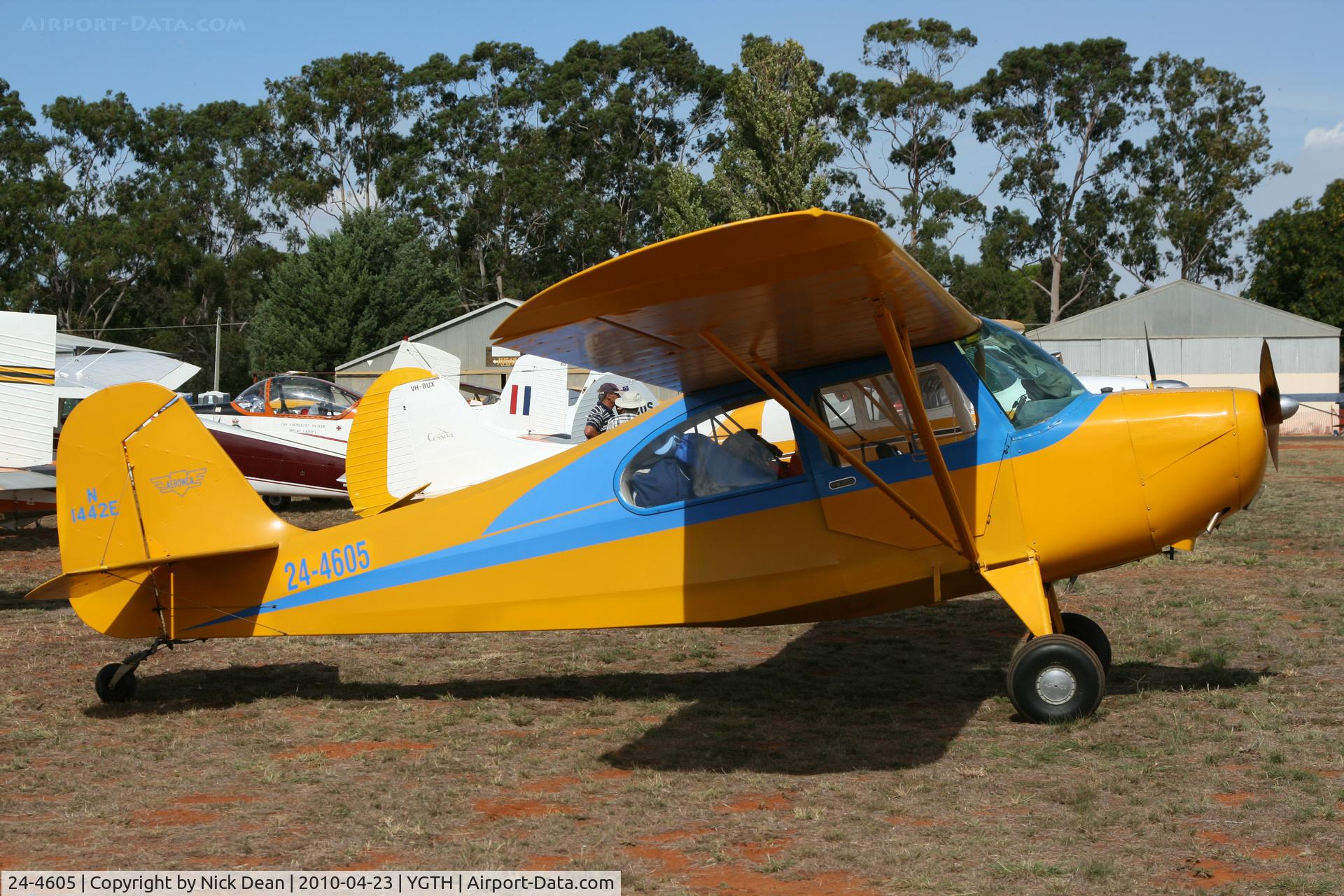 24-4605, Aeronca 7AC Champion C/N 7AC-5005, YGTH