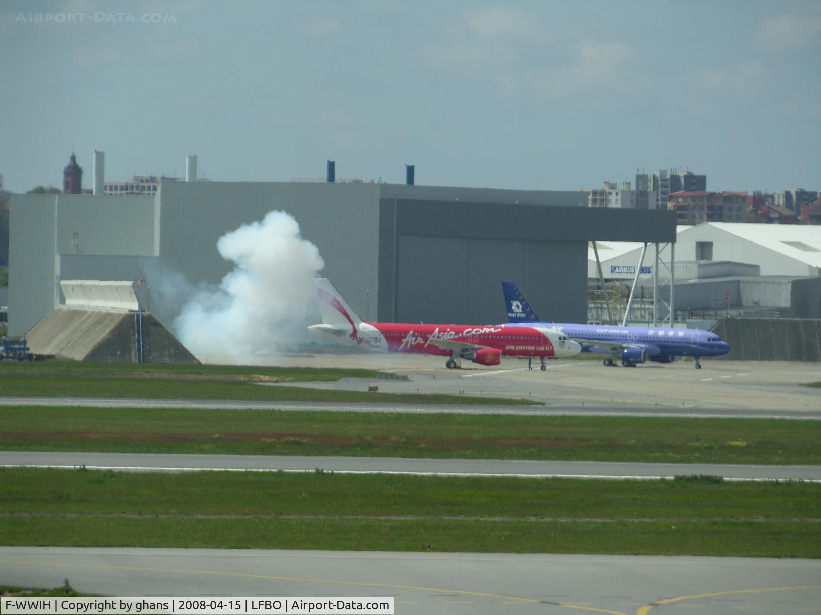 F-WWIH, 2008 Airbus A320-216 C/N 3486, To become 9M-AHK