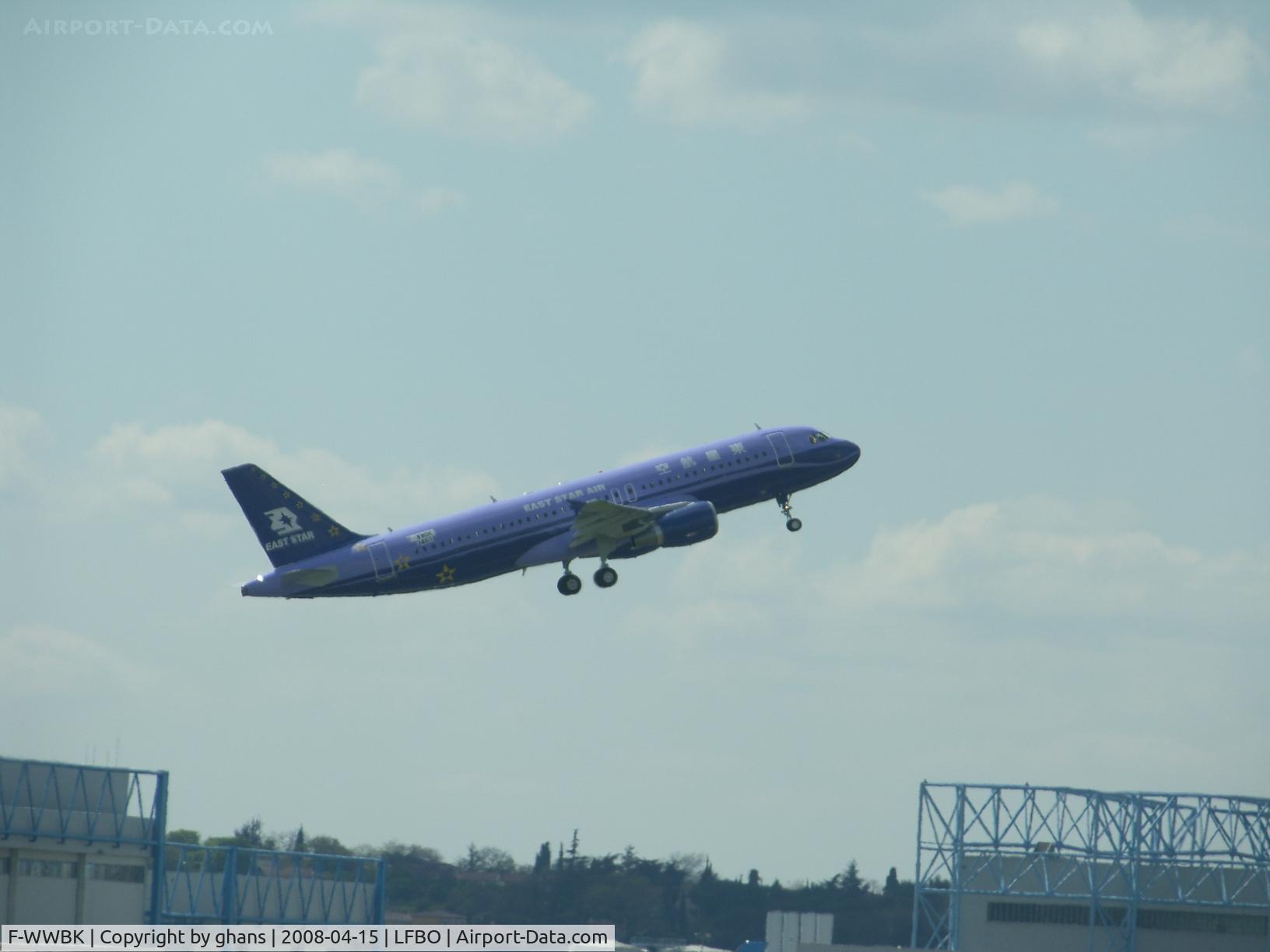 F-WWBK, 2008 Airbus A320-214 C/N 3461, To become B-6390