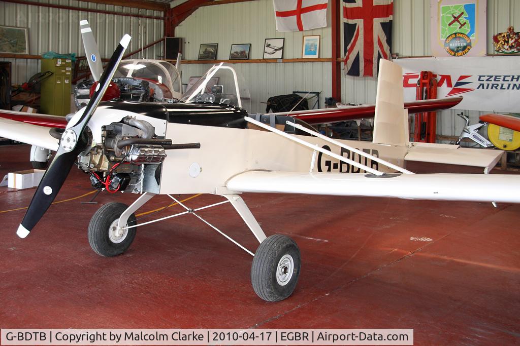 G-BDTB, 1981 Evans VP-1 Series 2 Volksplane C/N PFA 7009, Evans VP-1 Series 2 at The Real Aeroplane Company, Breighton Airfield in 2010.