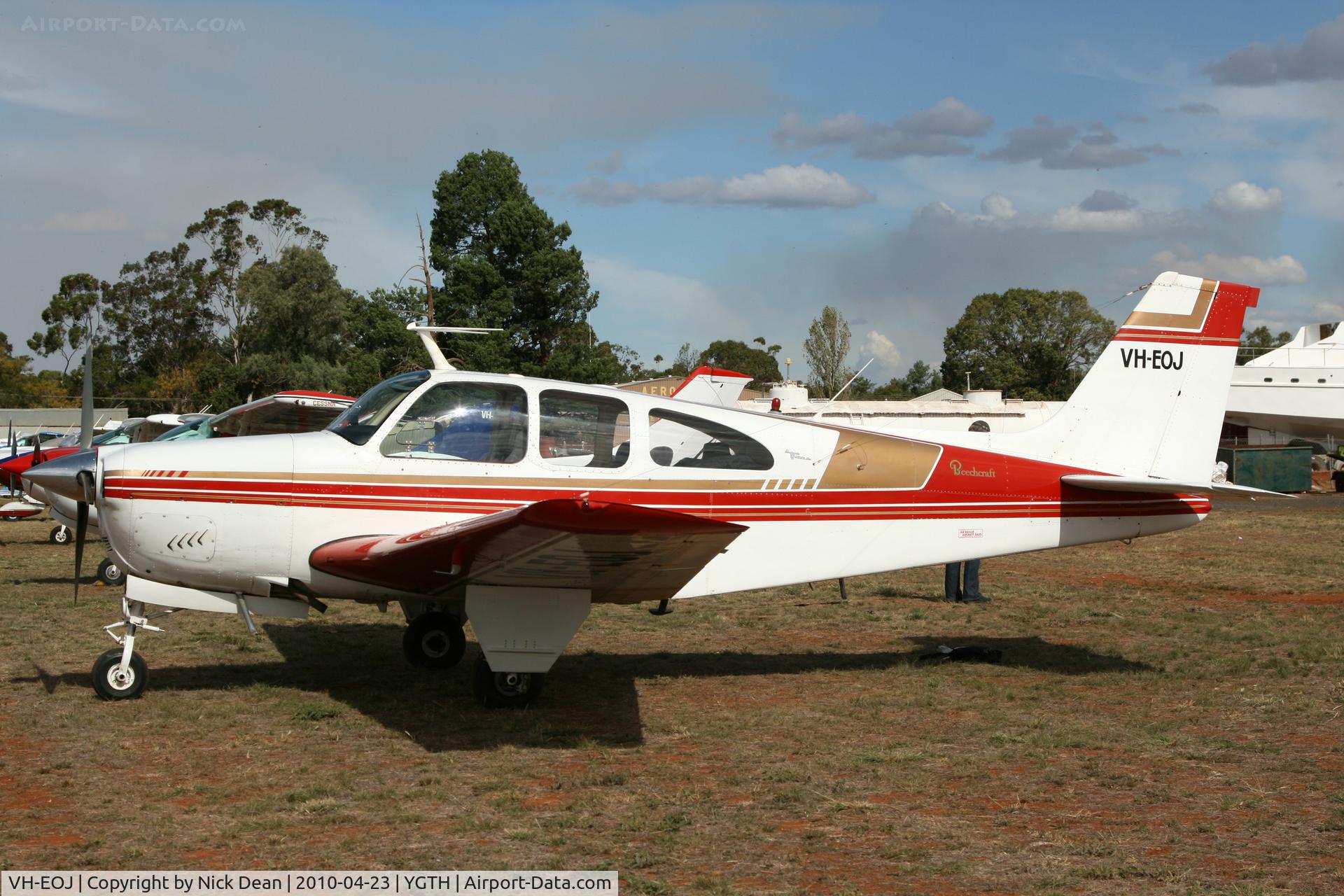 VH-EOJ, 1965 Beech 35-C33 Debonair C/N CD-882, YGTH
