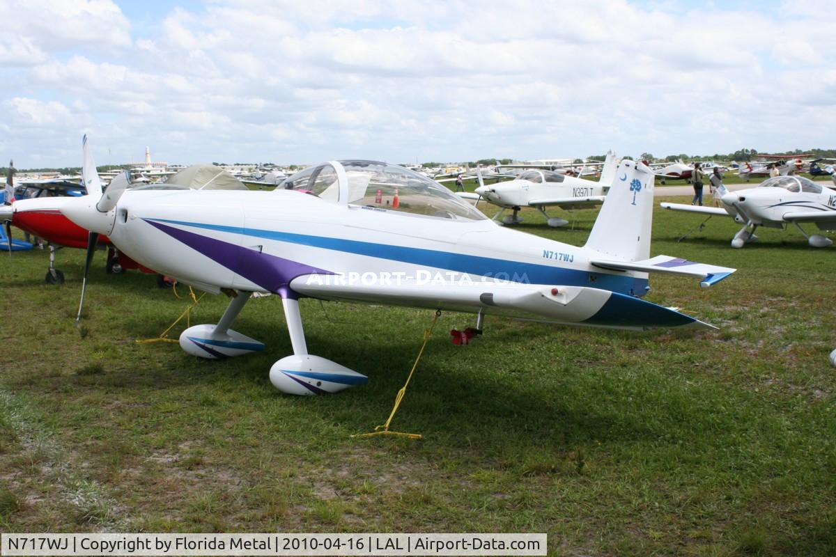 N717WJ, 2007 Vans RV-8 C/N 80989, Vans RV-8