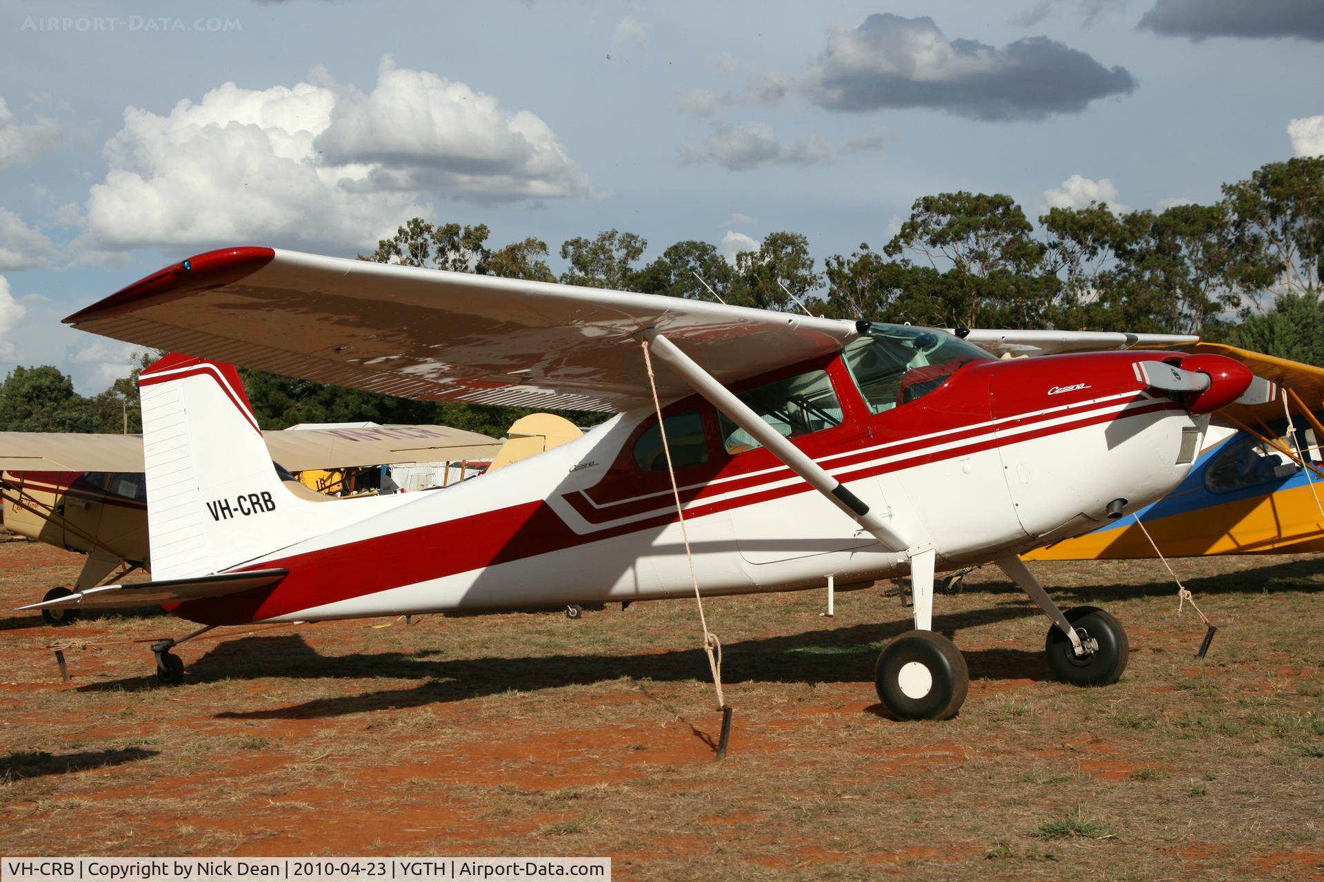 VH-CRB, 1962 Cessna 180E C/N 18051150, YGTH