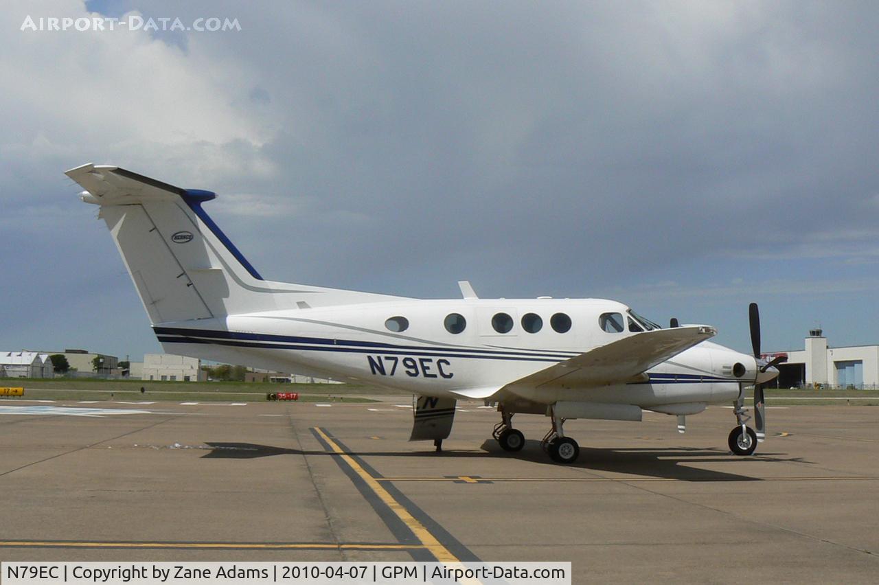 N79EC, 1980 Beech F90 King Air C/N LA-74, At Grand Prairie Municpal