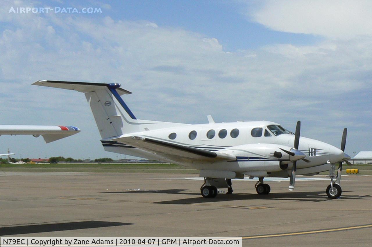 N79EC, 1980 Beech F90 King Air C/N LA-74, At Grand Prairie Municpal