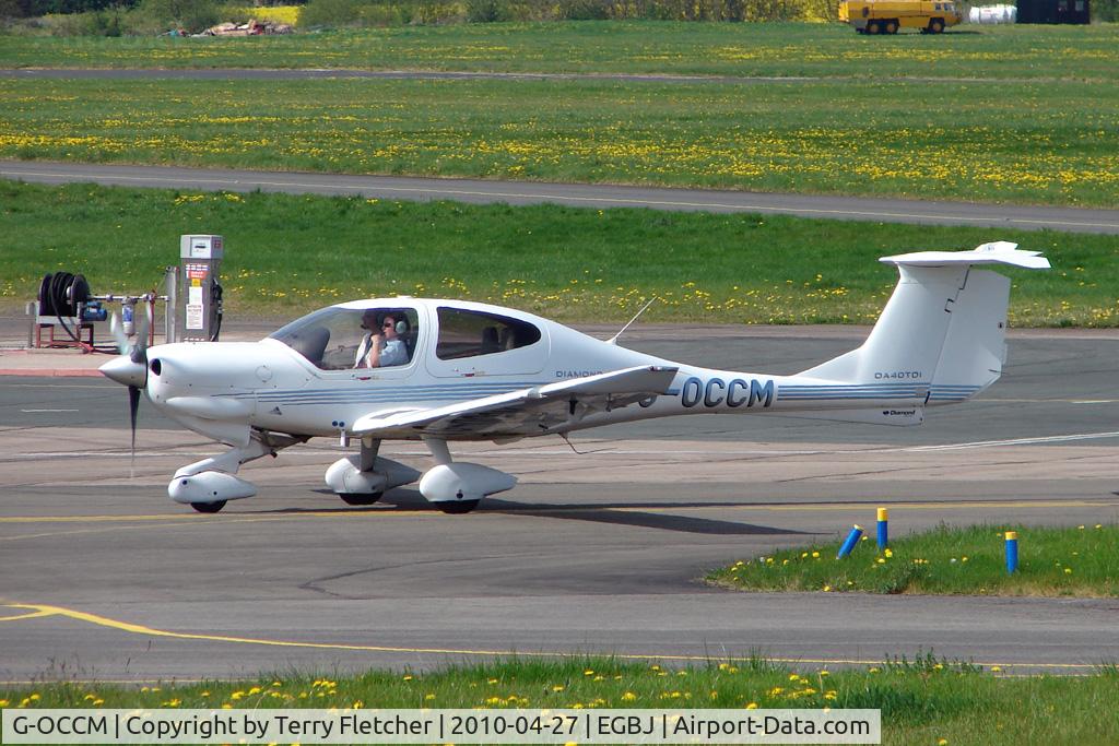 G-OCCM, 2006 Diamond DA-40D Diamond Star C/N D4.238, 2006 Diamond Aircraft Industries Gmbh DA40D at Gloucestershire Airport