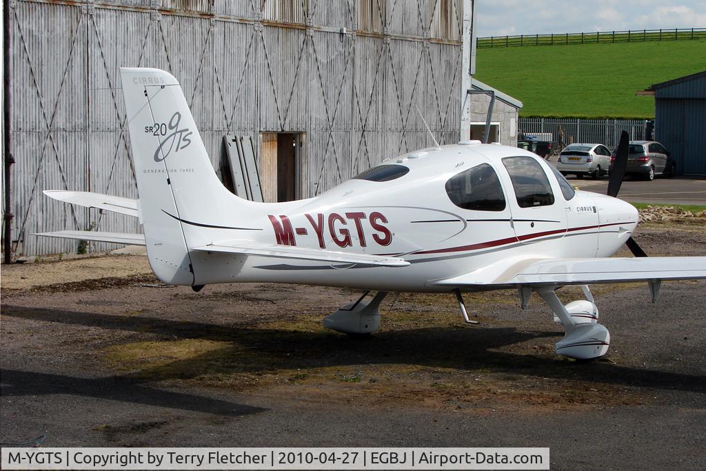 M-YGTS, 2008 Cirrus SR20 GTS G3 C/N 1972, Cirrus at Gloucestershire Airport