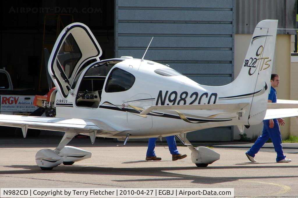 N982CD, 2006 Cirrus SR22 GTS C/N 1853, 2006 Cirrus Design Corp SR22 at Gloucestershire Airport