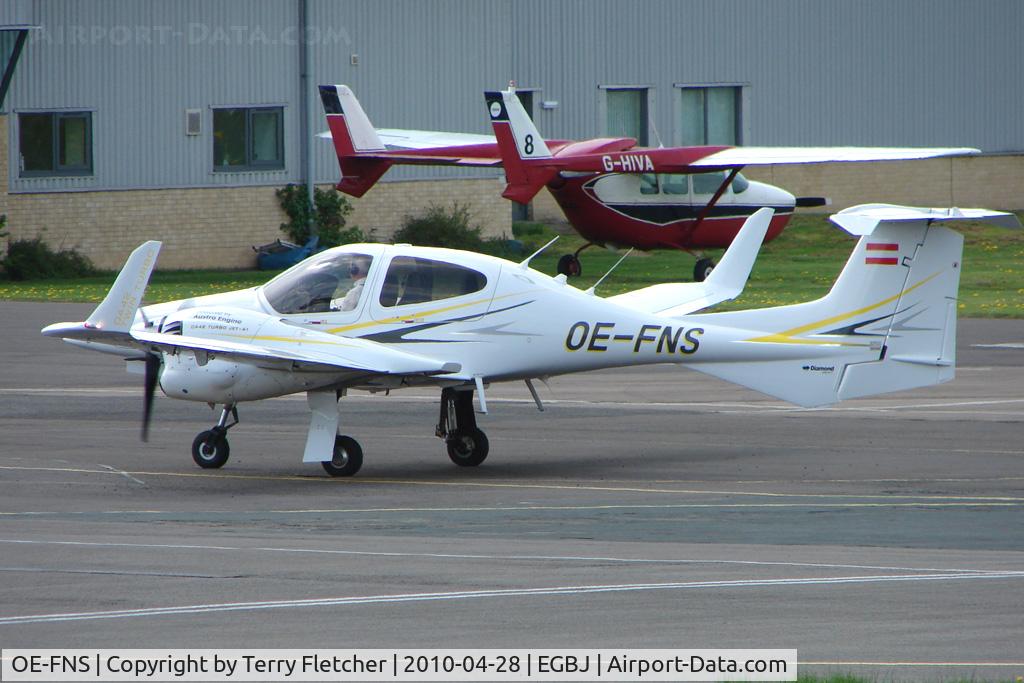 OE-FNS, 2009 Diamond DA-42 NG Twin Star C/N 42.N006, Diamond at Gloucestershire Airport
