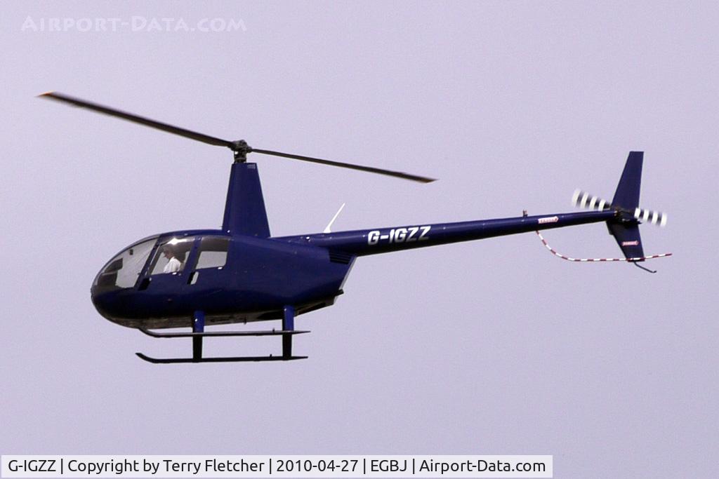 G-IGZZ, 2008 Robinson R44 Raven II C/N 12192, Robinson 44 II at Gloucestershire Airport